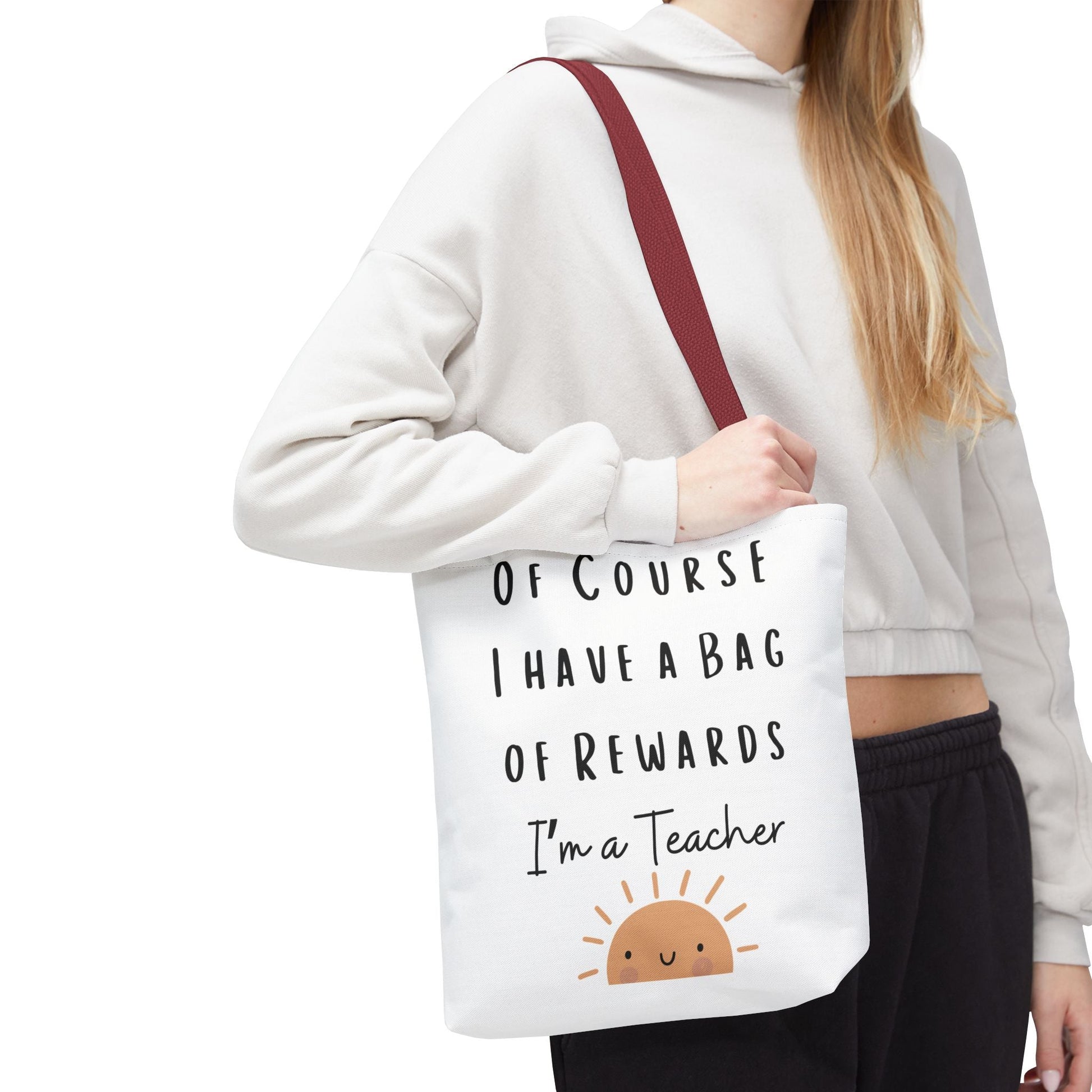 Teacher Tote – "Bag of Rewards" Essential Printify
