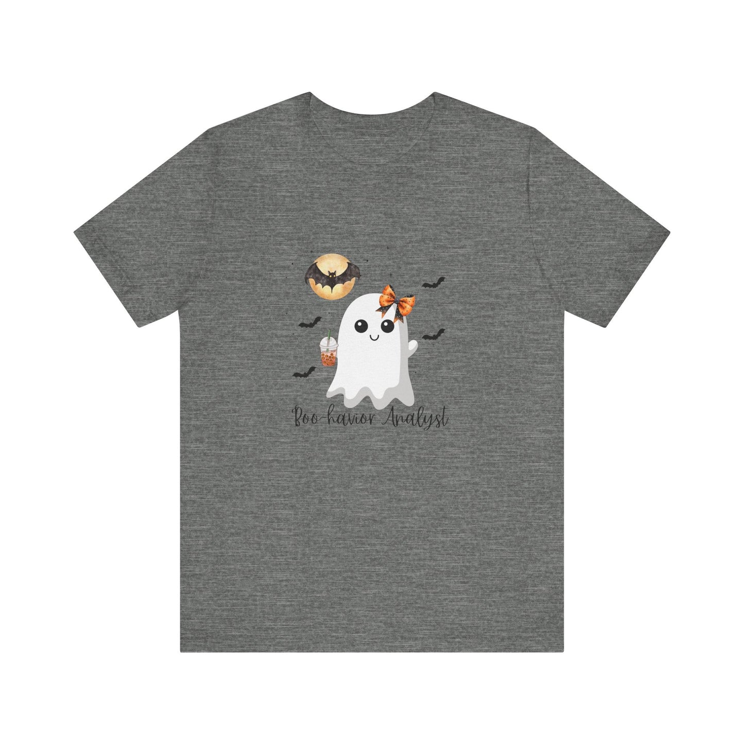 Cute Halloween Ghost Unisex Shirt for Behavior Analysts Printify