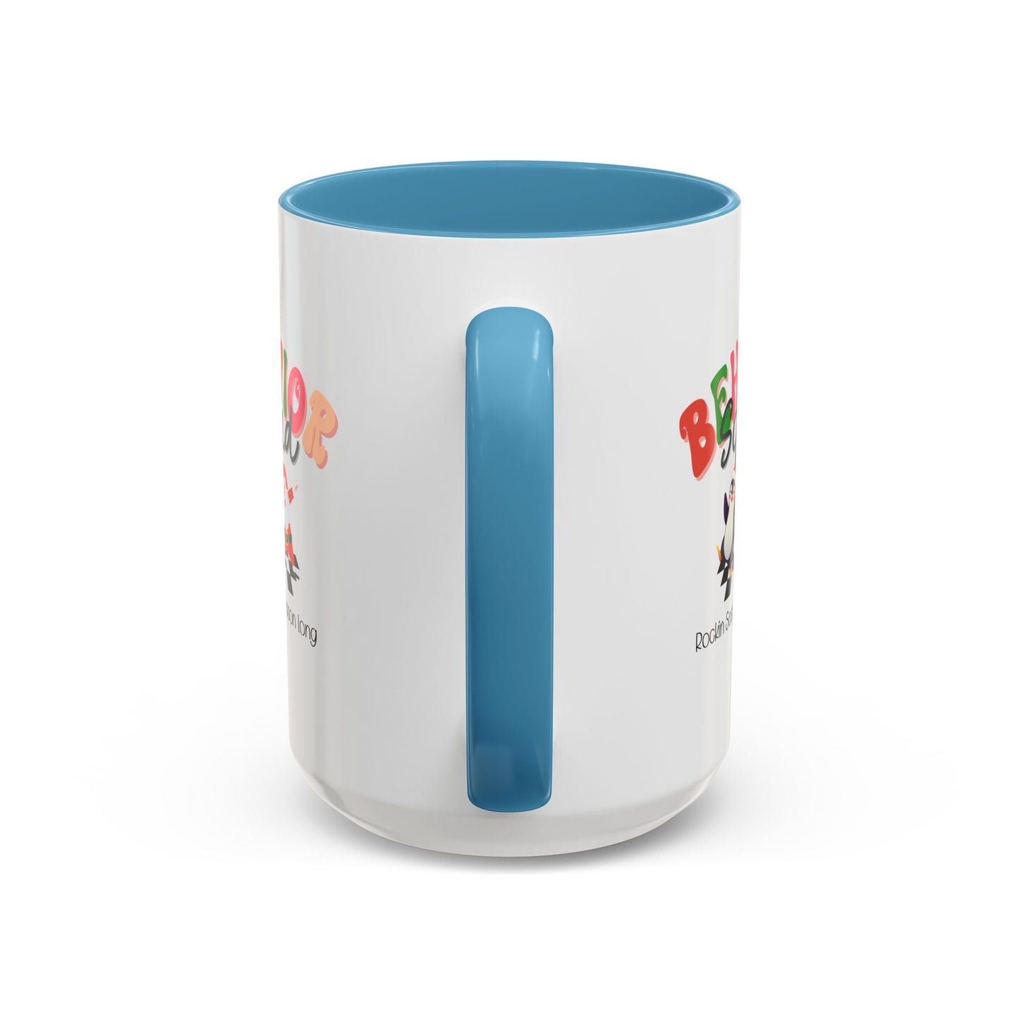 Personalized Behavior Squad Rockin’ Session All Season Long Accent Mug – Holiday ABA Coffee Cup for Therapists & Teams Affordable ABA Materials