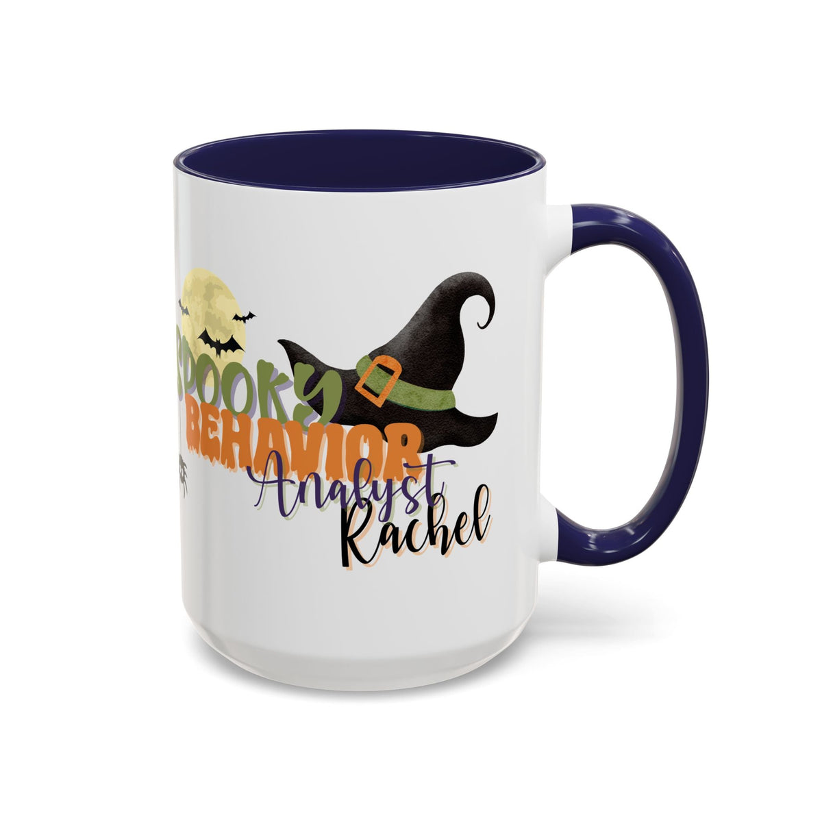 Personalized Spooky Behavior Analyst Halloween Mug – Witch Design Printify