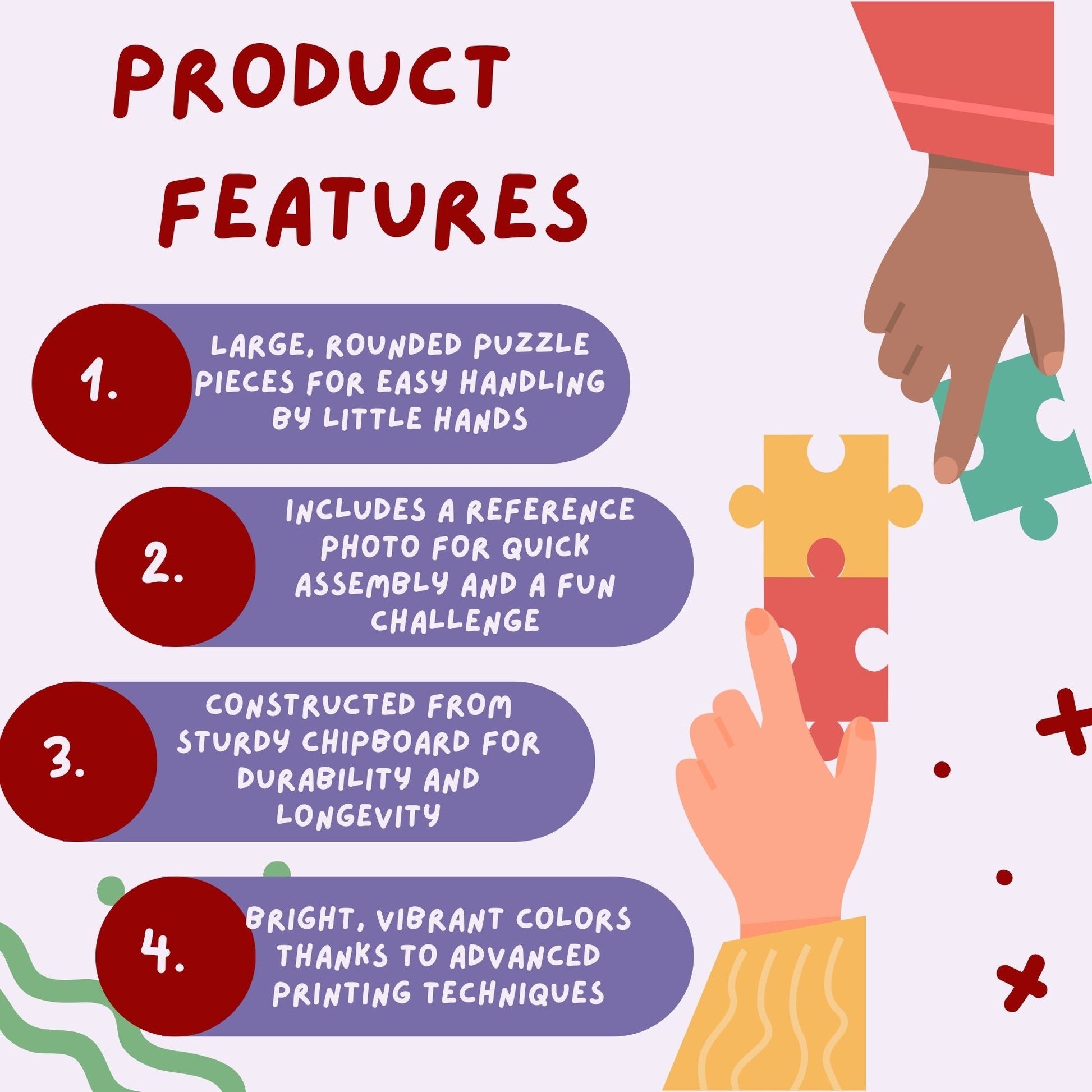 Personalized Halloween Kids Puzzle – 30 Piece Custom Jigsaw with Spooky House and Trick-or-Treaters Printify