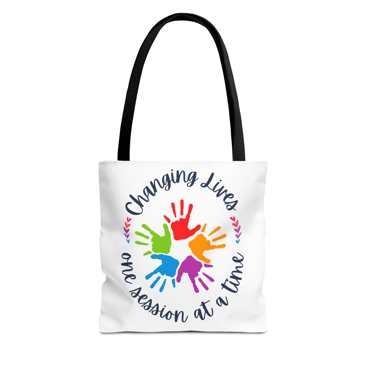 Changing Lives One Session at a Time Tote Bag Printify
