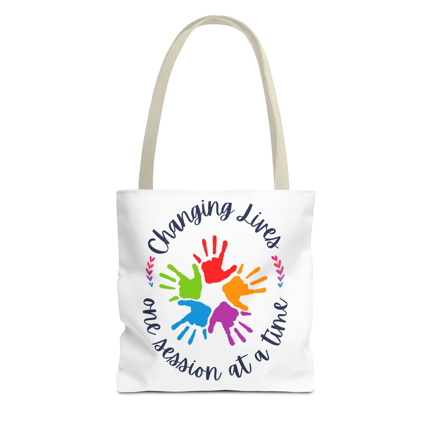 Changing Lives One Session at a Time Tote Bag Printify