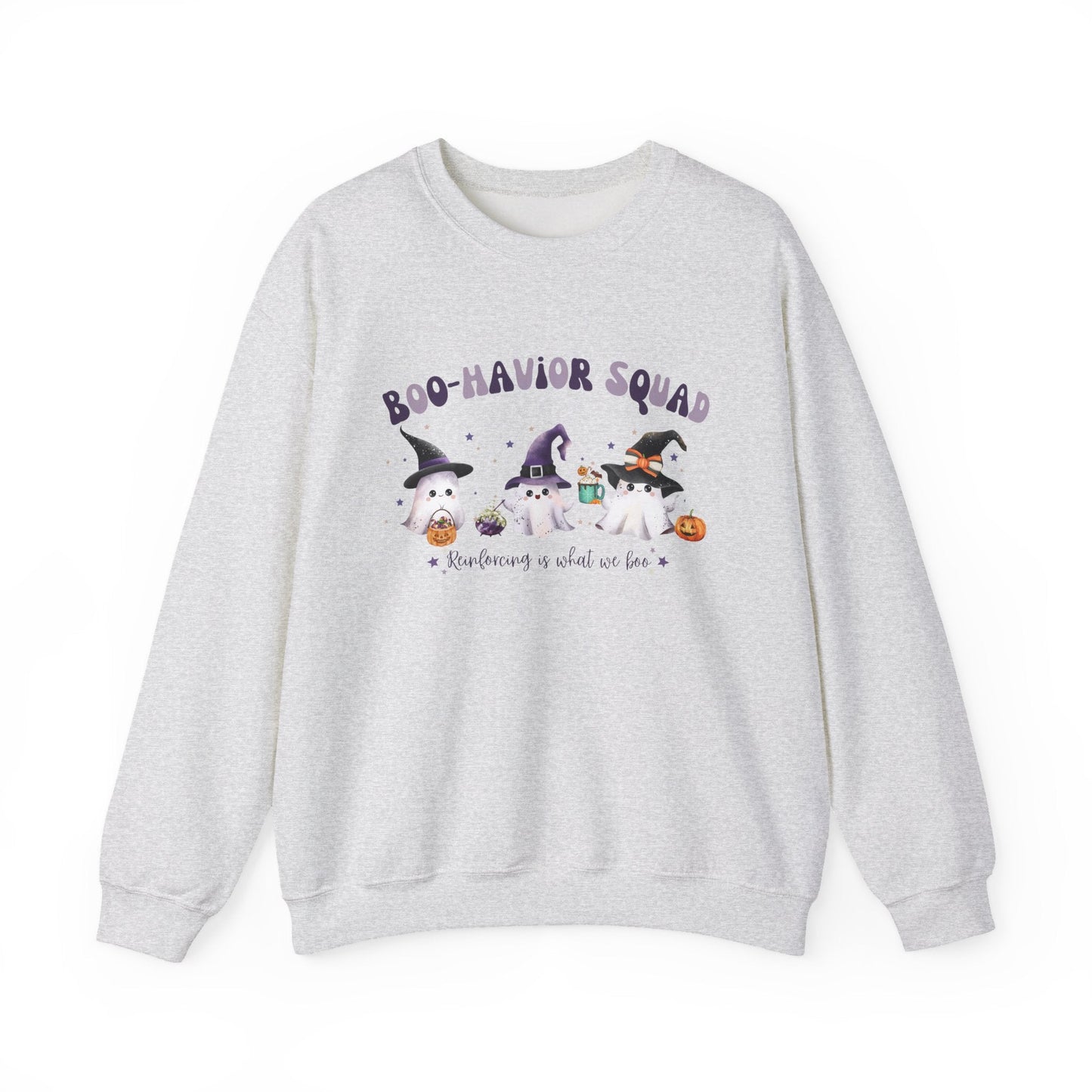 Boo-havior Squad Sweatshirt – ABA Team Unisex Sweater Gift for Behavior Analysts & Technicians Affordable ABA Materials