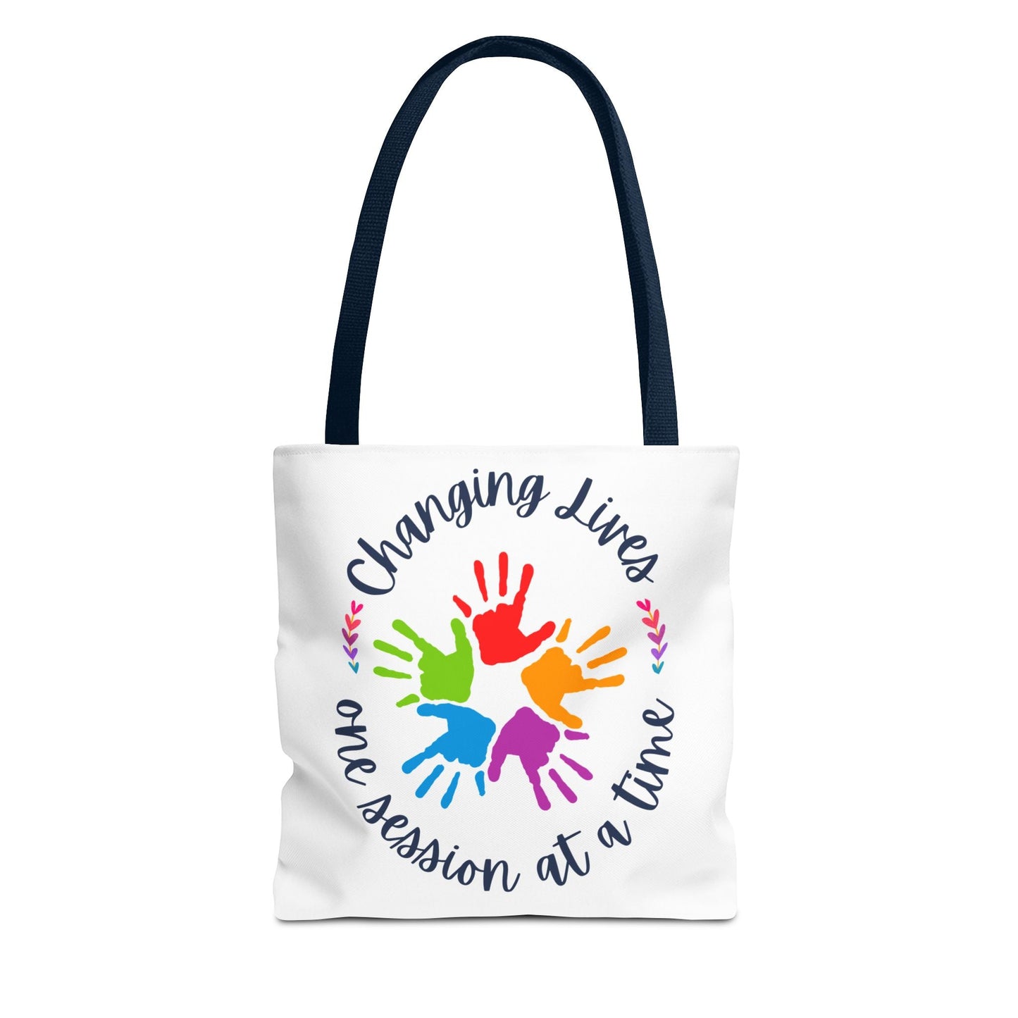 Changing Lives One Session at a Time Tote Bag Printify