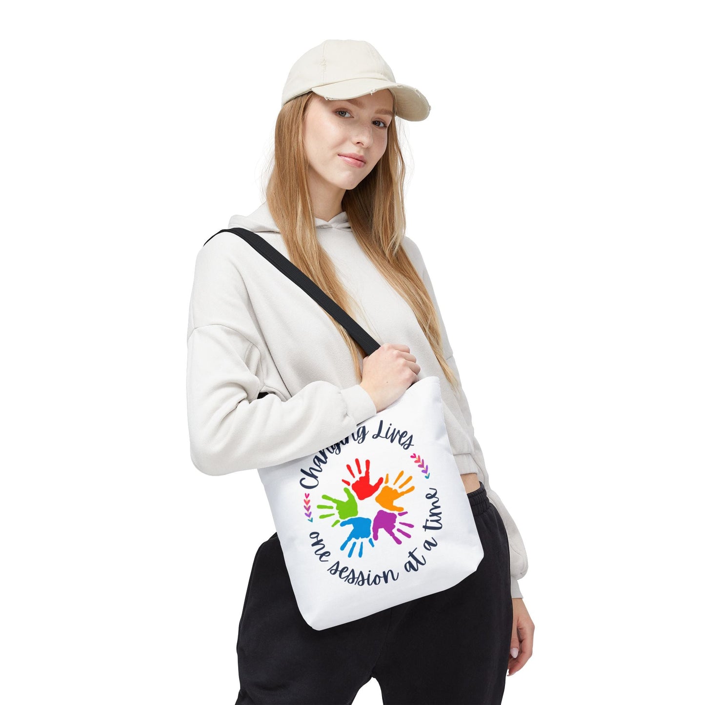 Changing Lives One Session at a Time Tote Bag Printify