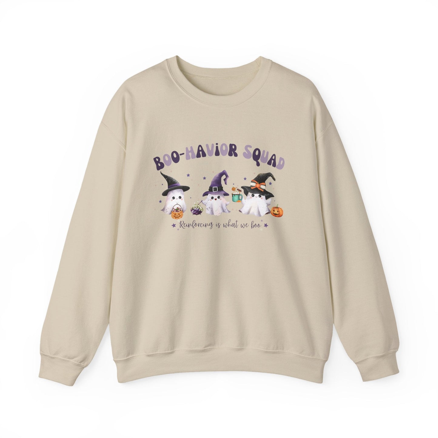 Boo-havior Squad Sweatshirt – ABA Team Unisex Sweater Gift for Behavior Analysts & Technicians Affordable ABA Materials