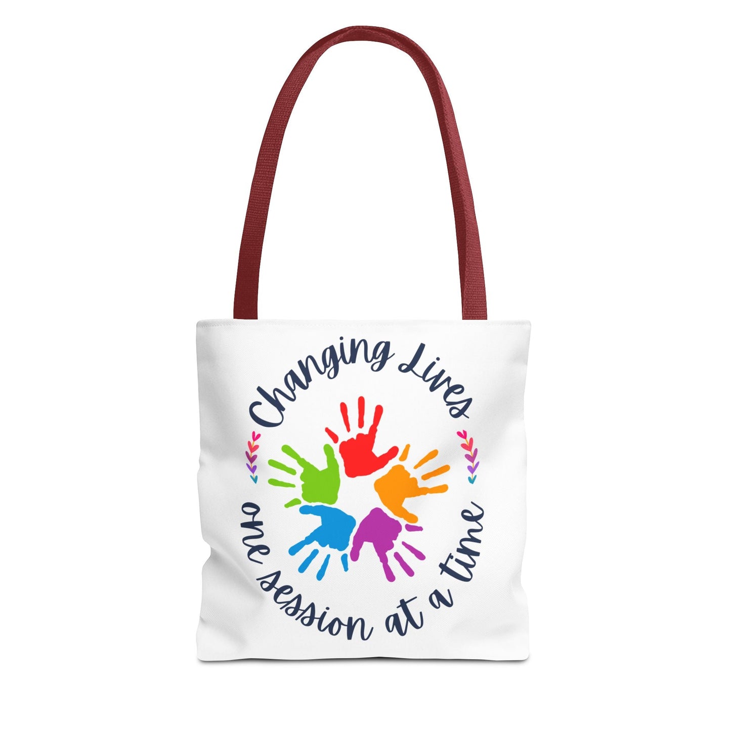 Changing Lives One Session at a Time Tote Bag Printify