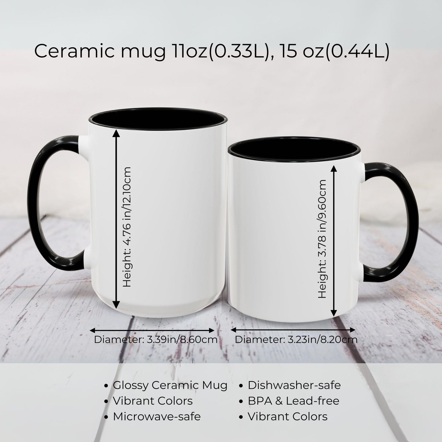 Personalized Spooky Behavior Technician Accent Mug – Custom Name Coffee Cup, 11oz & 15oz, 4 Colors Affordable ABA Materials