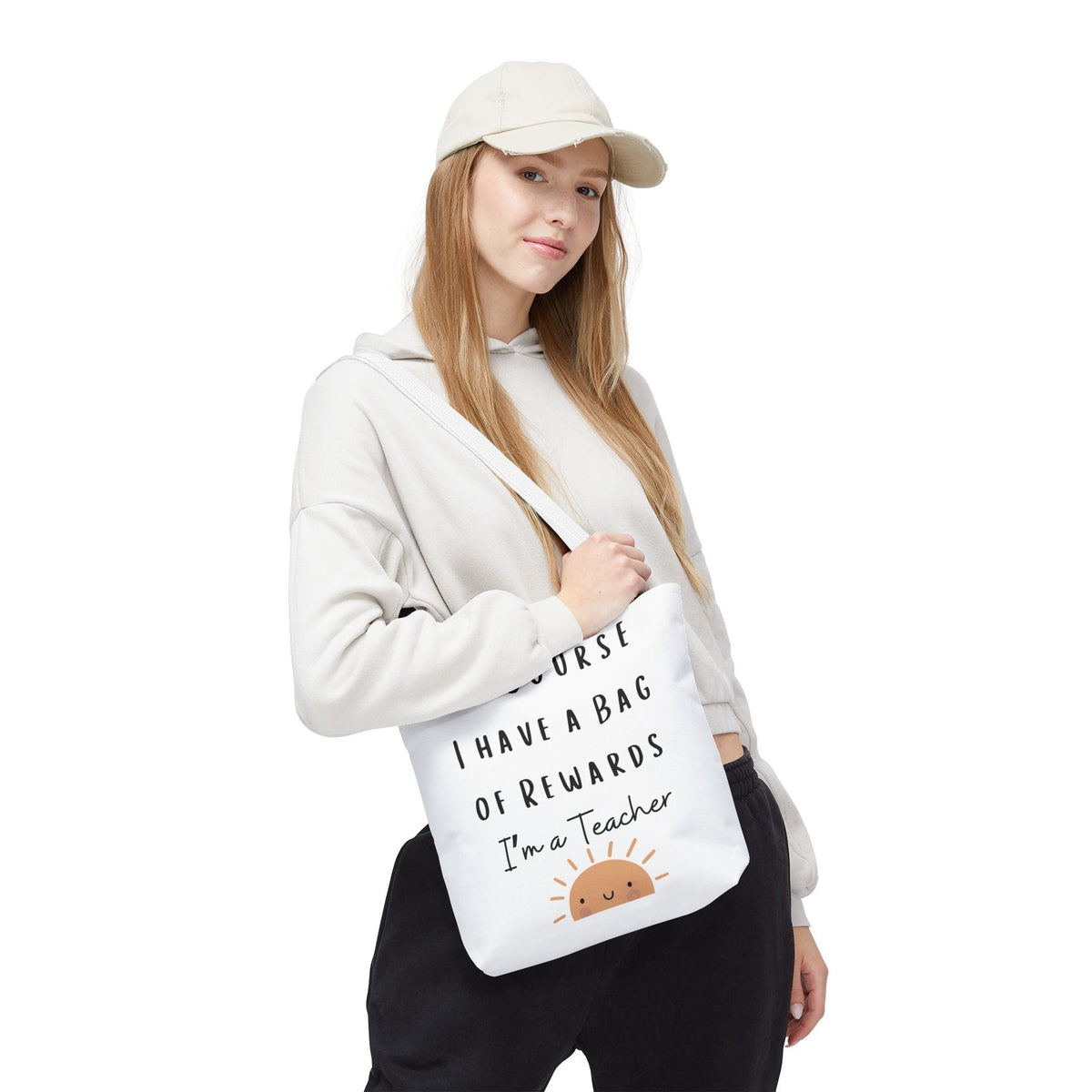 Teacher Tote – "Bag of Rewards" Essential Printify