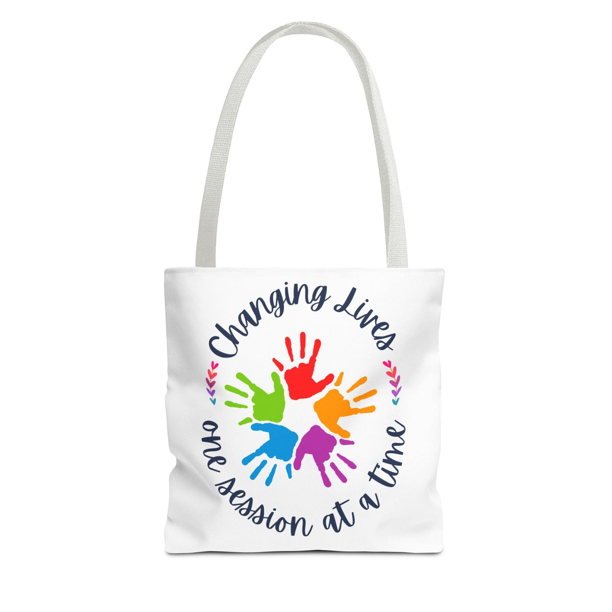 Changing Lives One Session at a Time Tote Bag Printify