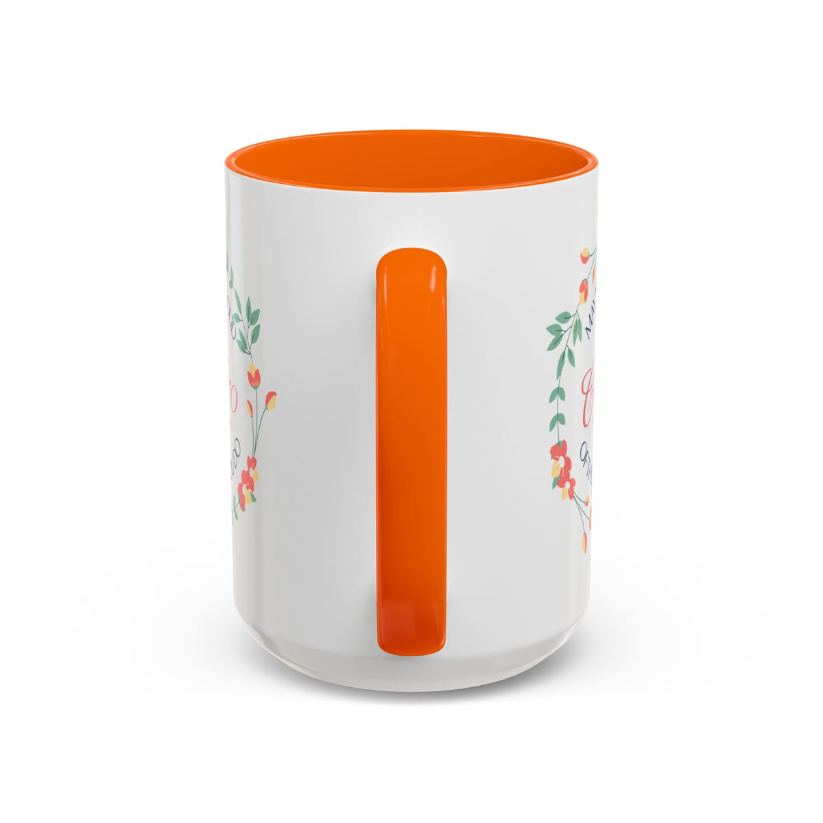 Personalized “May You Be Proud” Floral Accent Mug – Custom Name Gift for Teachers, Mentors & Helpers Affordable ABA Materials