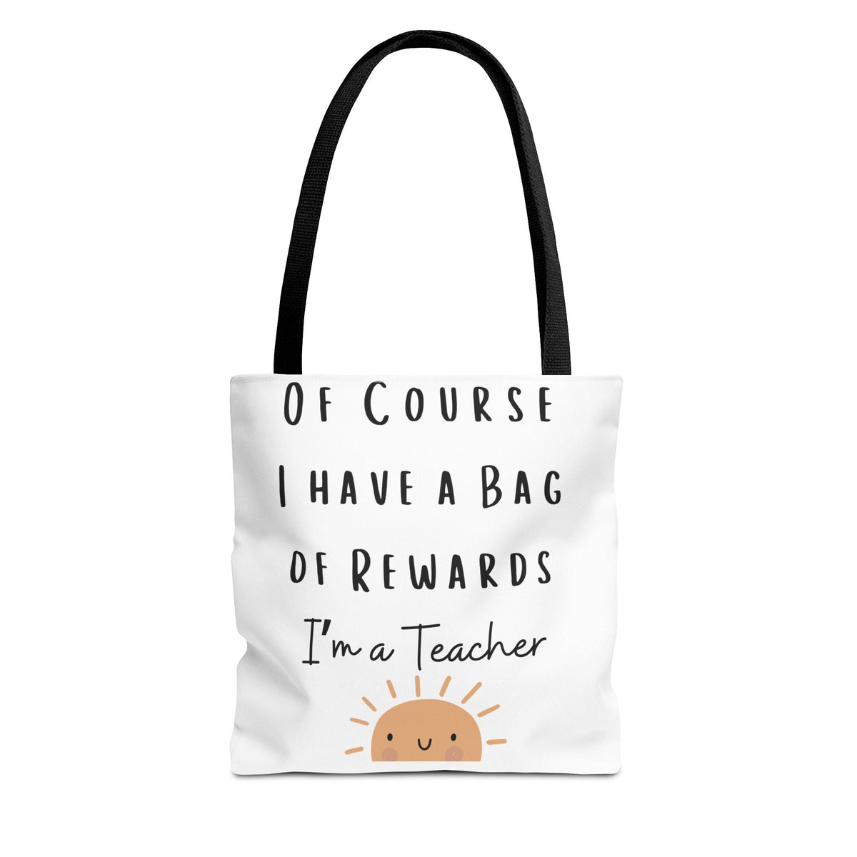 Teacher Tote – "Bag of Rewards" Essential Printify