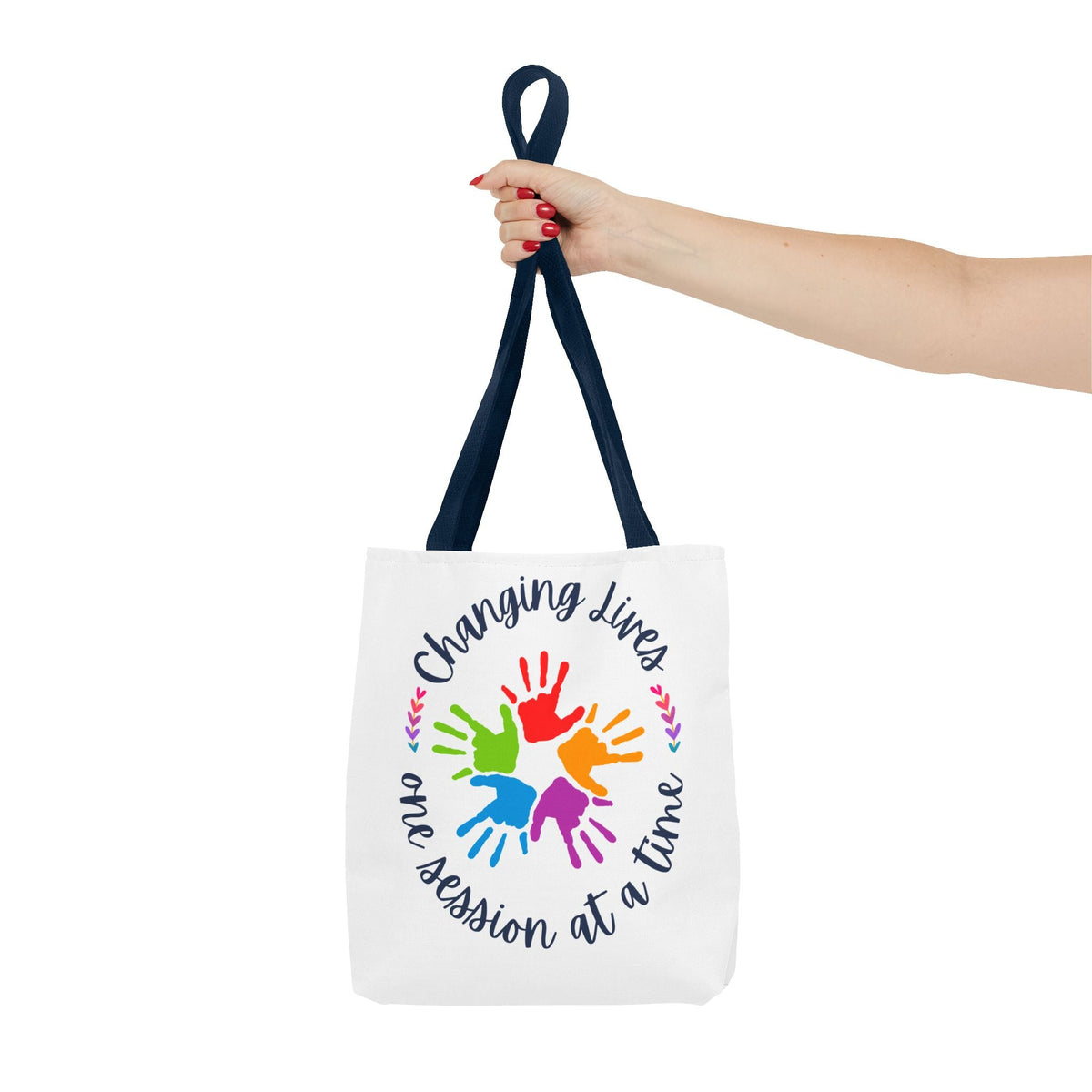 Changing Lives One Session at a Time Tote Bag Printify