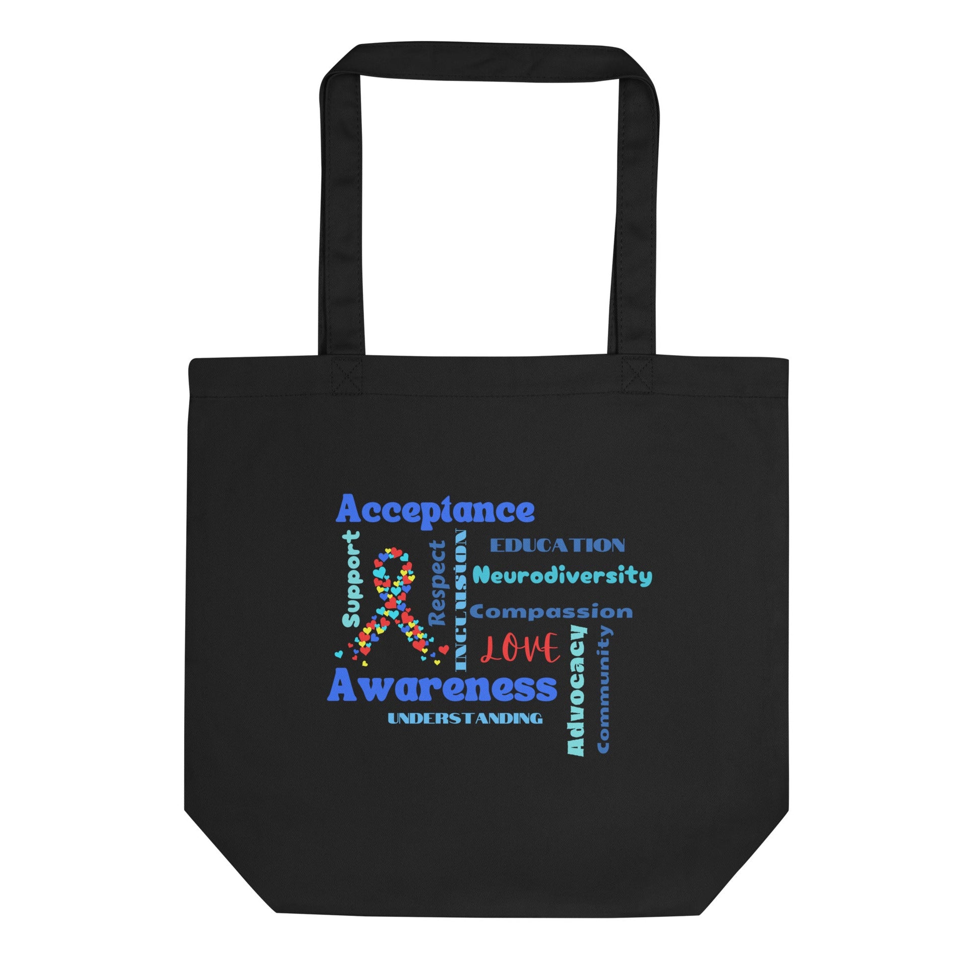 Autism Acceptance Tote Bag- Show Your Support for the Autism Community with this Inspiring Eco Tote Bag Affordable ABA Materials
