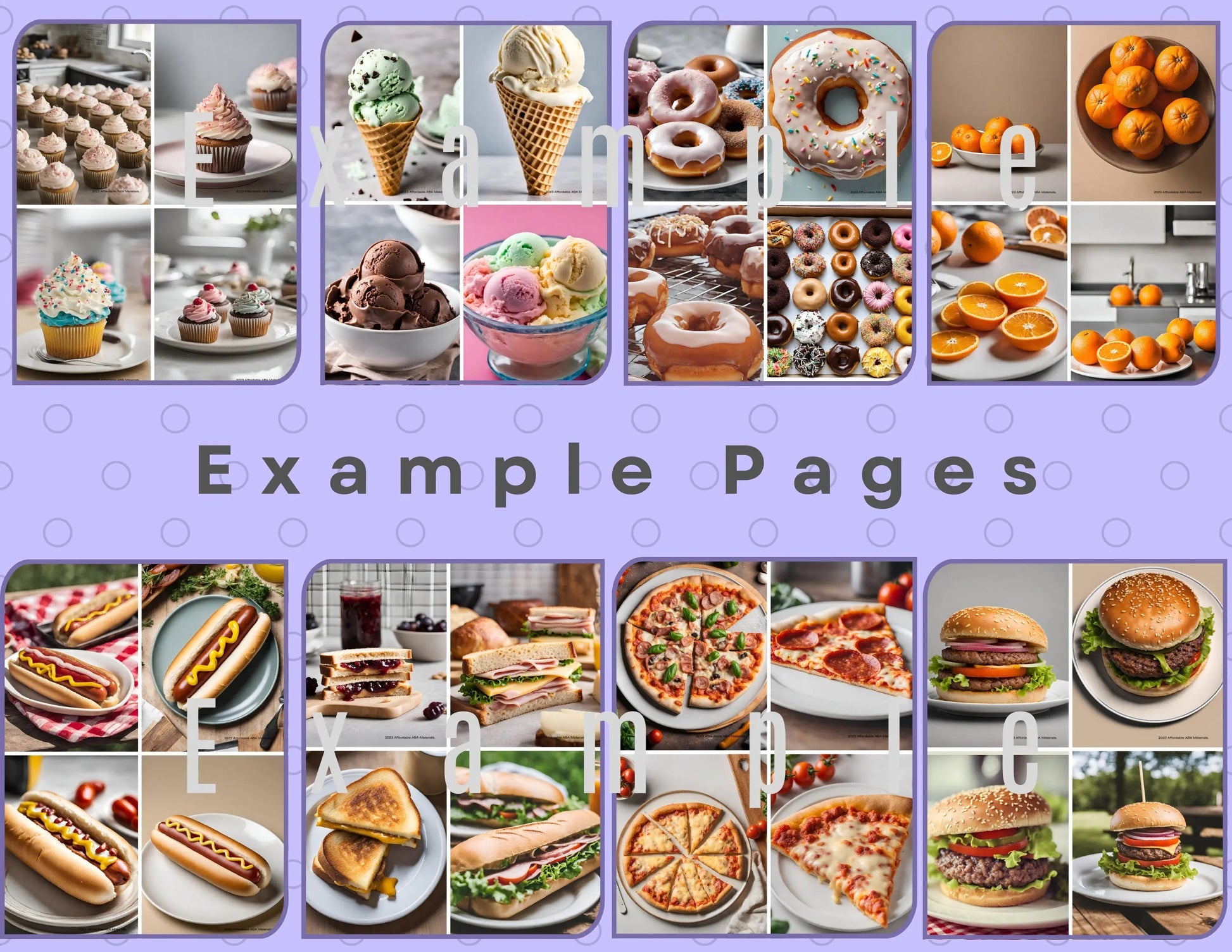 30 Food bundle Flash Cards , Restaurant, Rewards food therapy, Choices Board Chart , Nomenclature, Montessori, Digital download, Printable. My Store