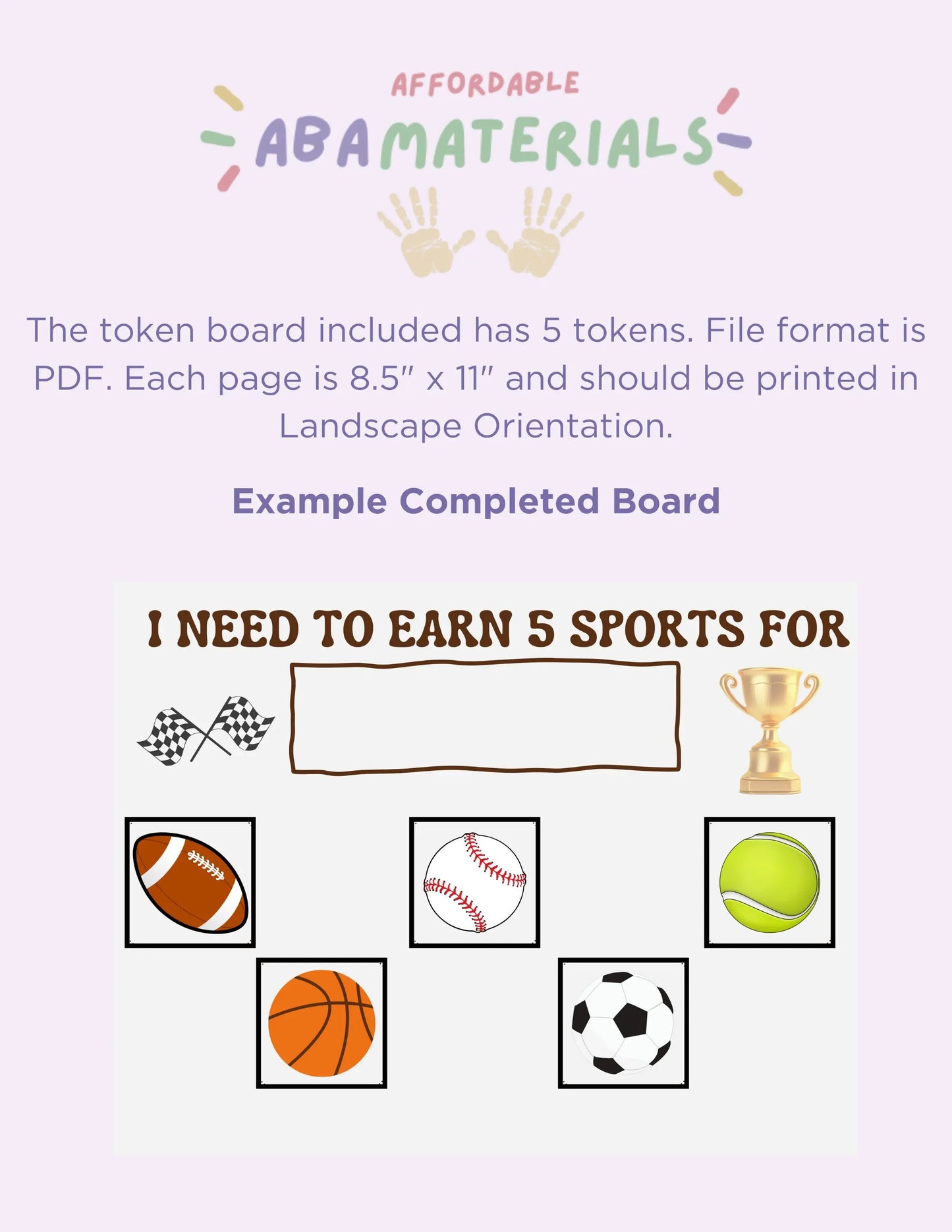 Score Big with our Sports Bundle! Printable First - Then board, schedule, & 5-piece token board for goal-oriented learning and fun routines My Store