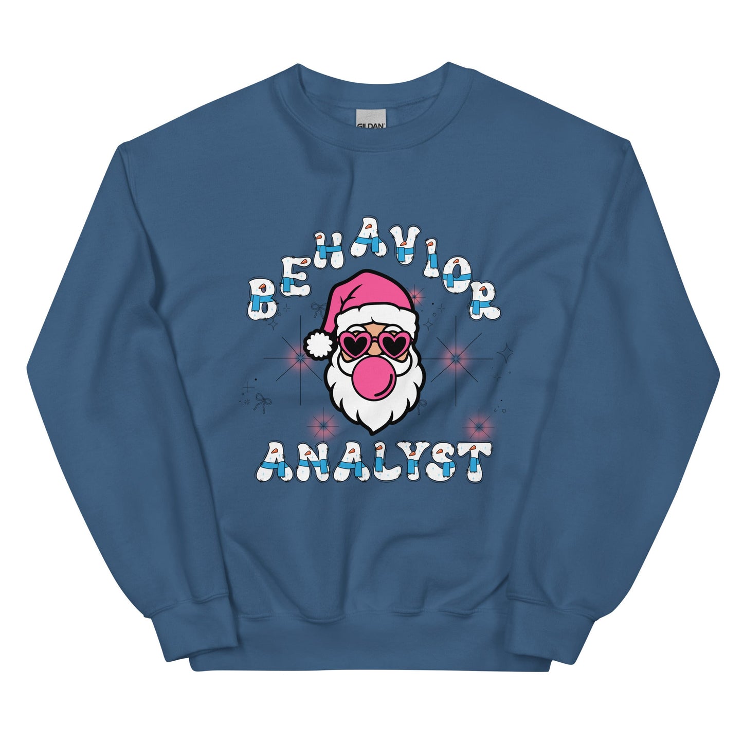 Santa Behavior Analyst Sweater Unisex Christmas Sweatshirt Affordable ABA Materials