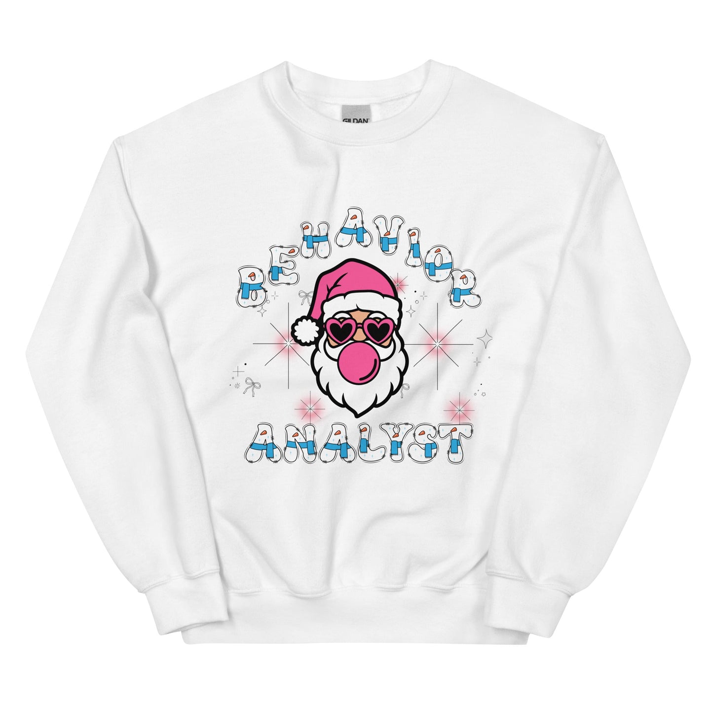 Santa Behavior Analyst Sweater Unisex Christmas Sweatshirt Affordable ABA Materials