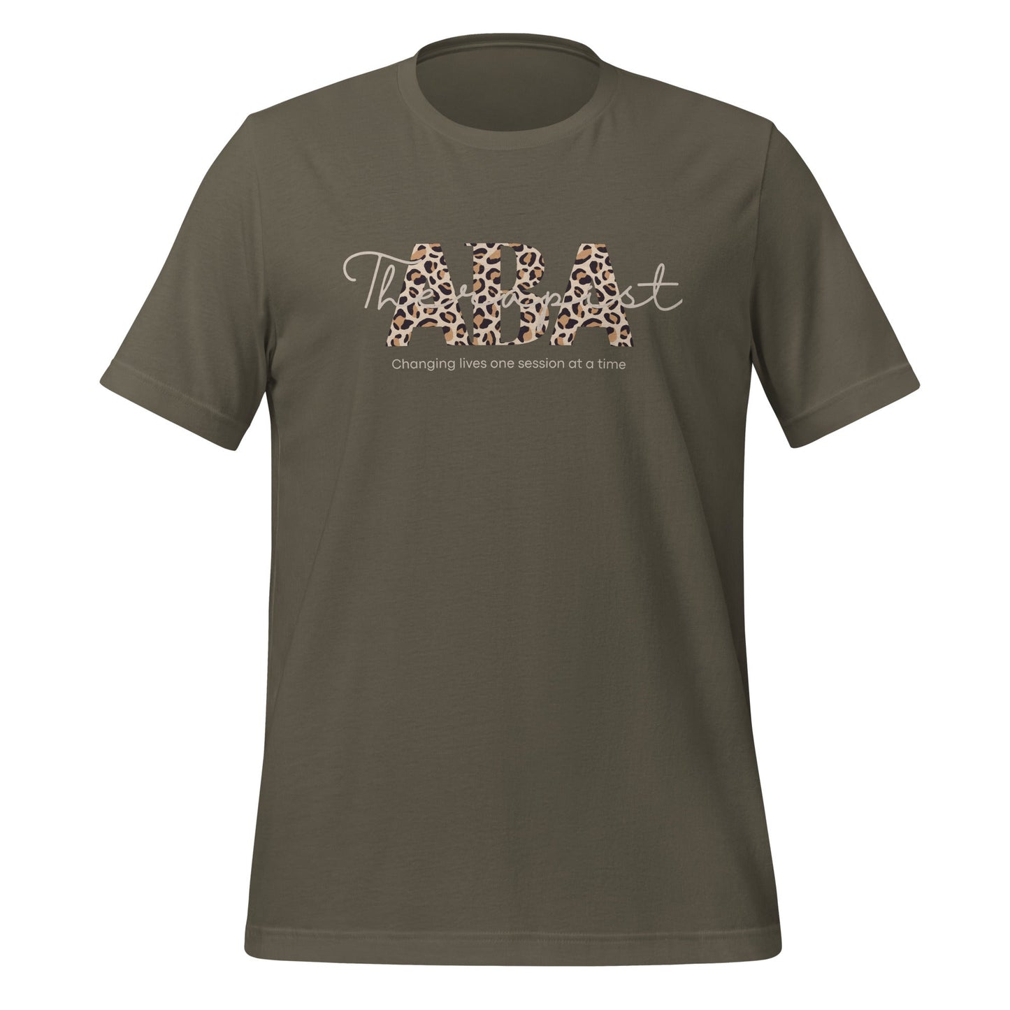 ABA Therapist Shirt- Making a Difference with Every Session Behavior Tech T-Shirt Affordable ABA Materials