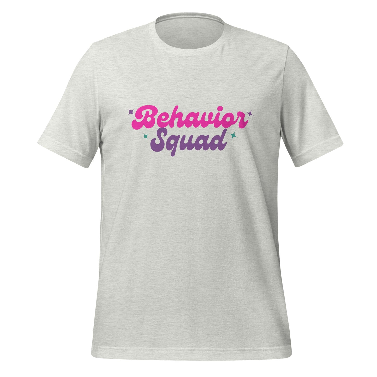 Behavior Squad ABA Team T-Shirt - Customizable Name Option Unisex Fit Affordable ABA Materials