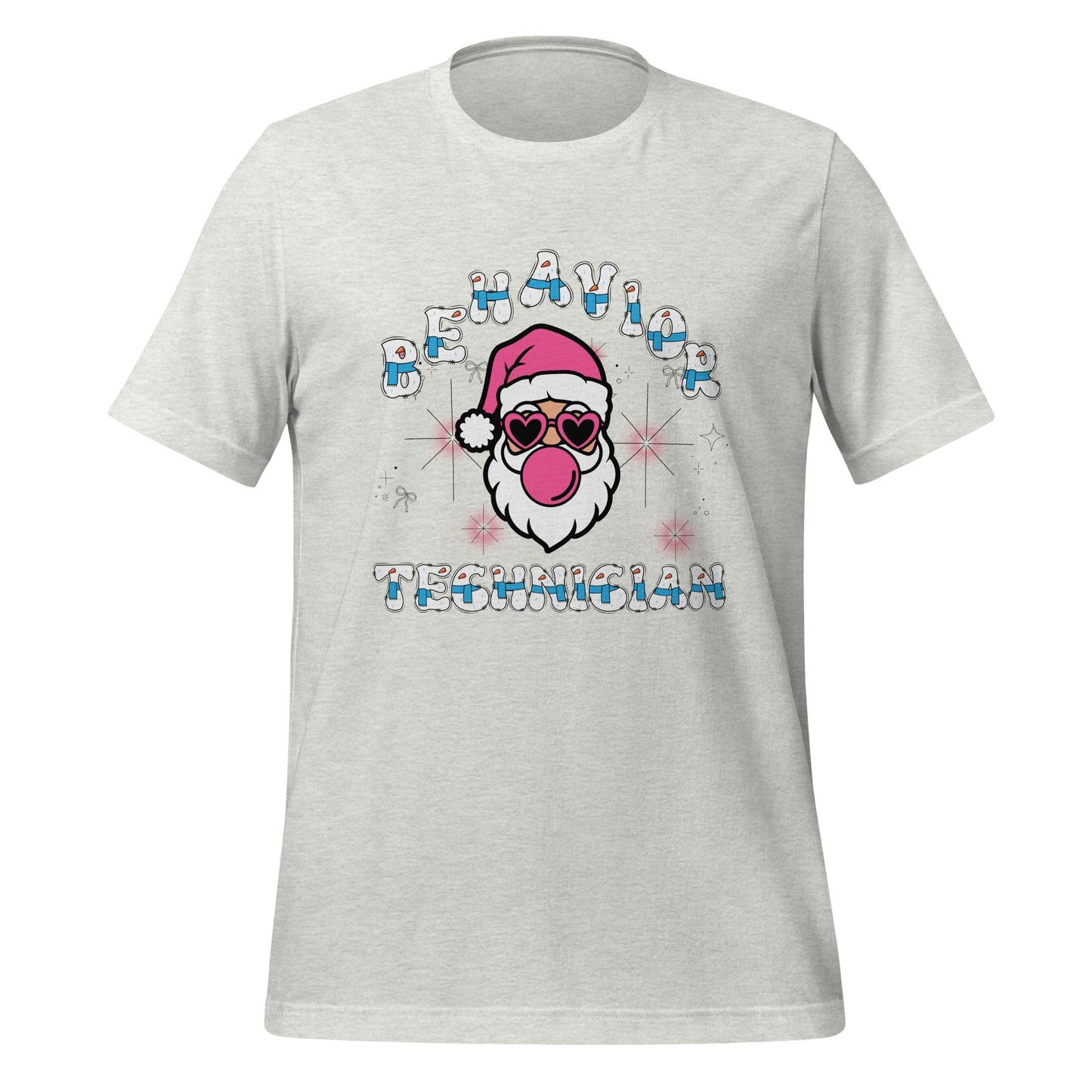 Funny Behavior Technician Christmas Santa Tee Unisex t-shirt Affordable ABA Materials