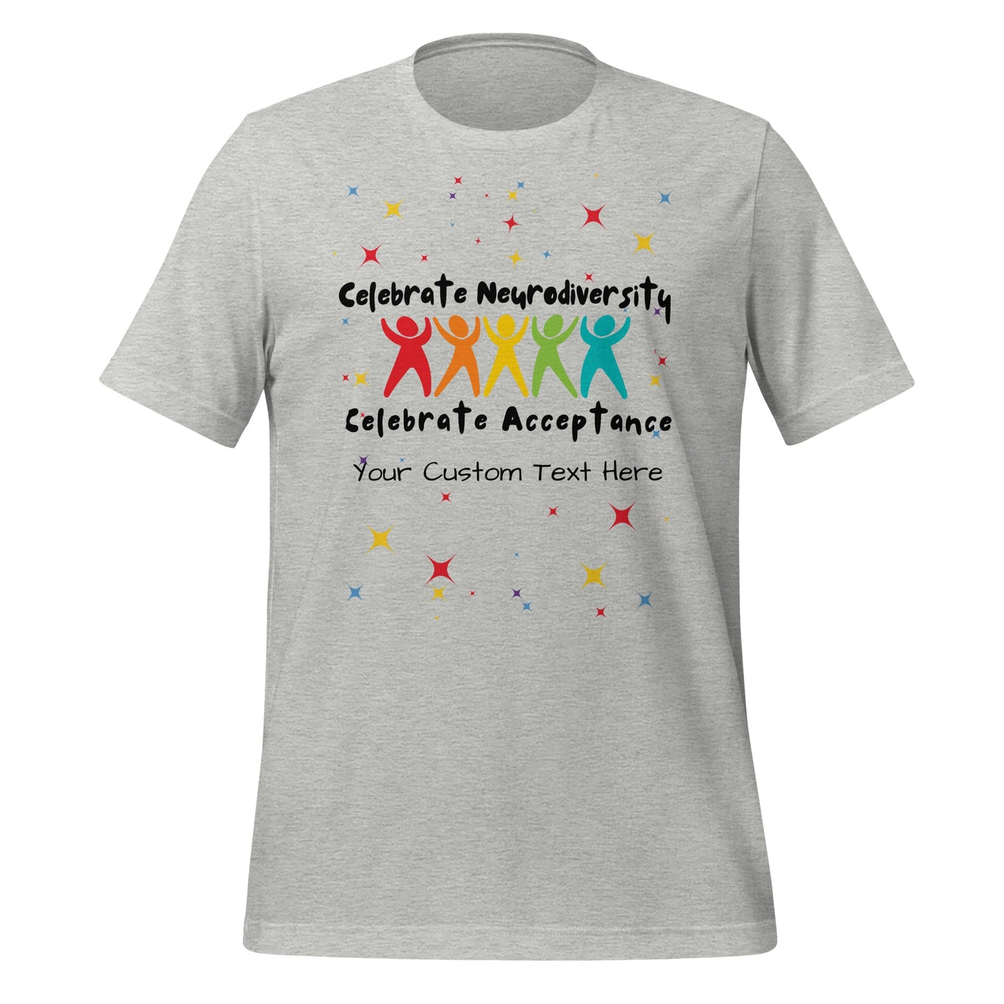 Autism Team Walk Shirt Unisex Design-Custom Neurodiversity Acceptance Tee for Adults Affordable ABA Materials