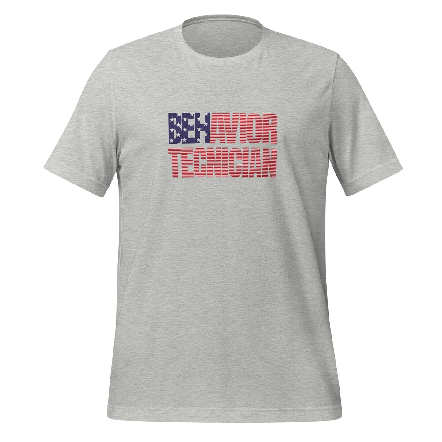 Patriotic Shirt for Behavior Technician-American Flag Inspired Shirt Affordable ABA Materials