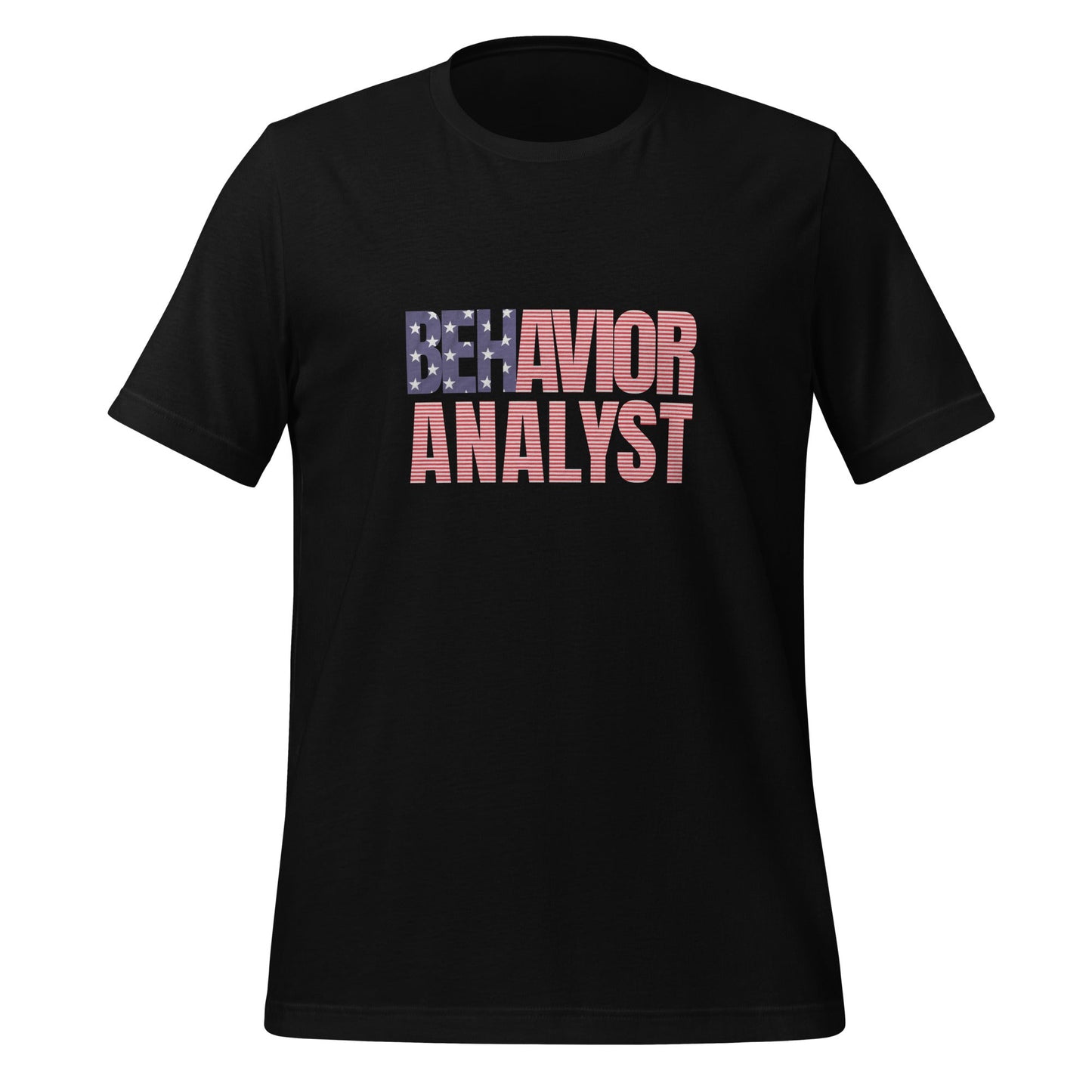 Patriotic Shirt for Behavior Analysts-Stars and Stripes Design for Patriotic Celebrations Affordable ABA Materials