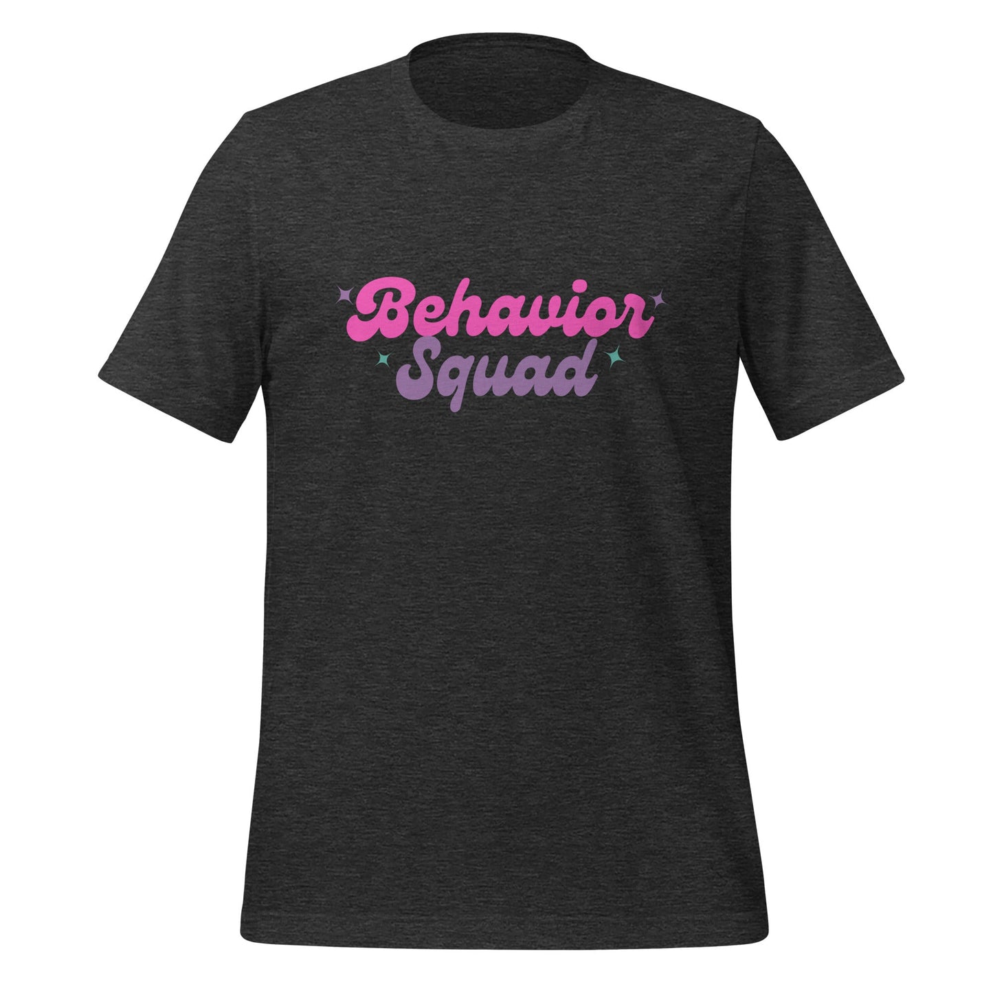 Behavior Squad ABA Team T-Shirt - Customizable Name Option Unisex Fit Affordable ABA Materials
