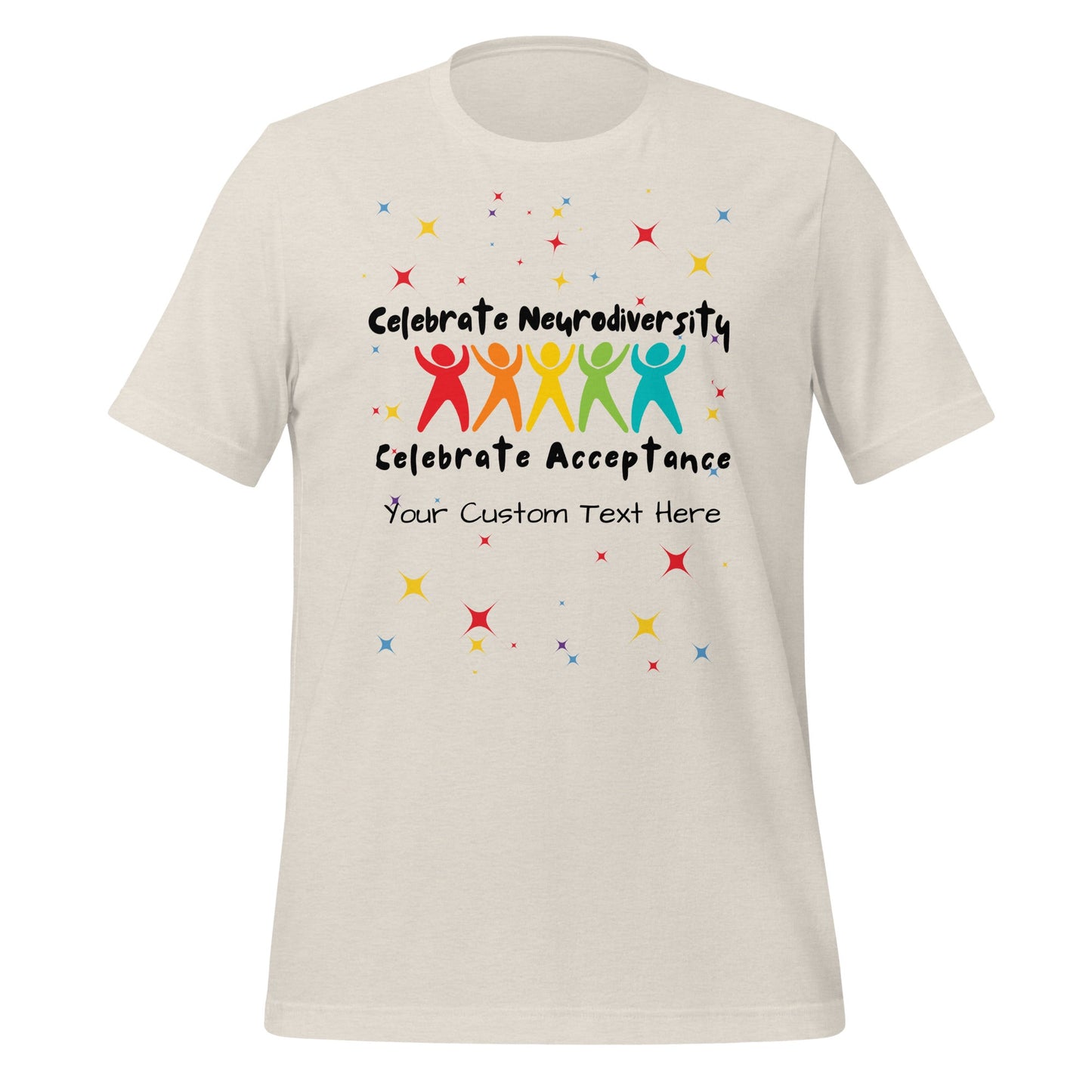 Autism Team Walk Shirt Unisex Design-Custom Neurodiversity Acceptance Tee for Adults Affordable ABA Materials