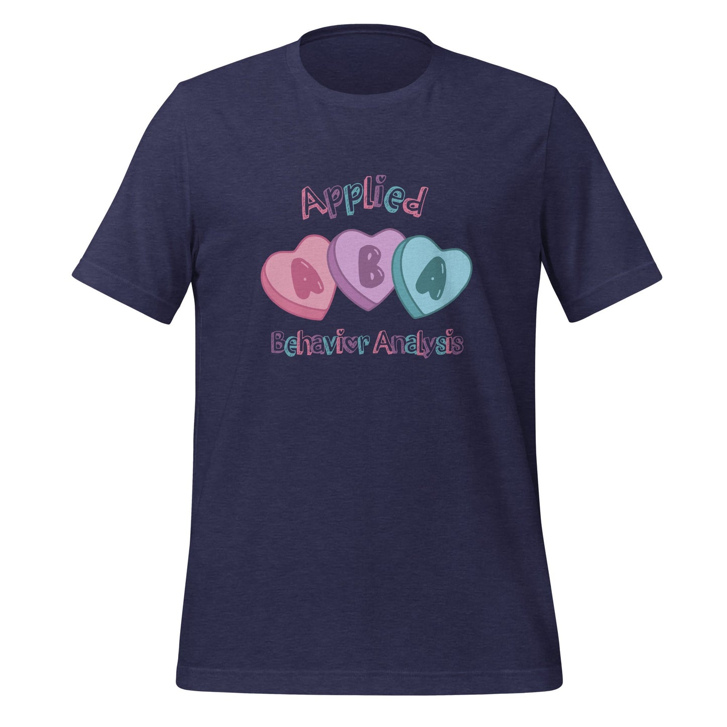 ABA Hearts Valentines Day Tee - Unisex T-Shirt for BCBAs and RBTs Affordable ABA Materials