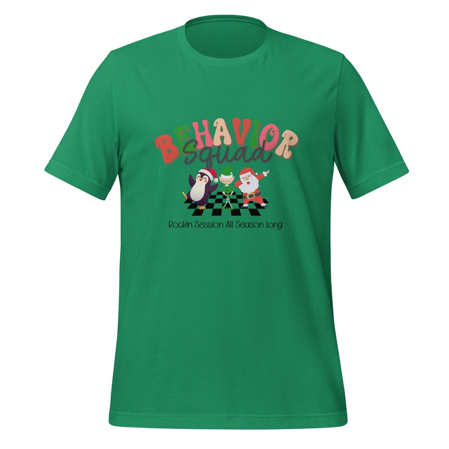 Holiday "Behavior Squad" Shirt for ABA Professionals Unisex T-shirt Affordable ABA Materials
