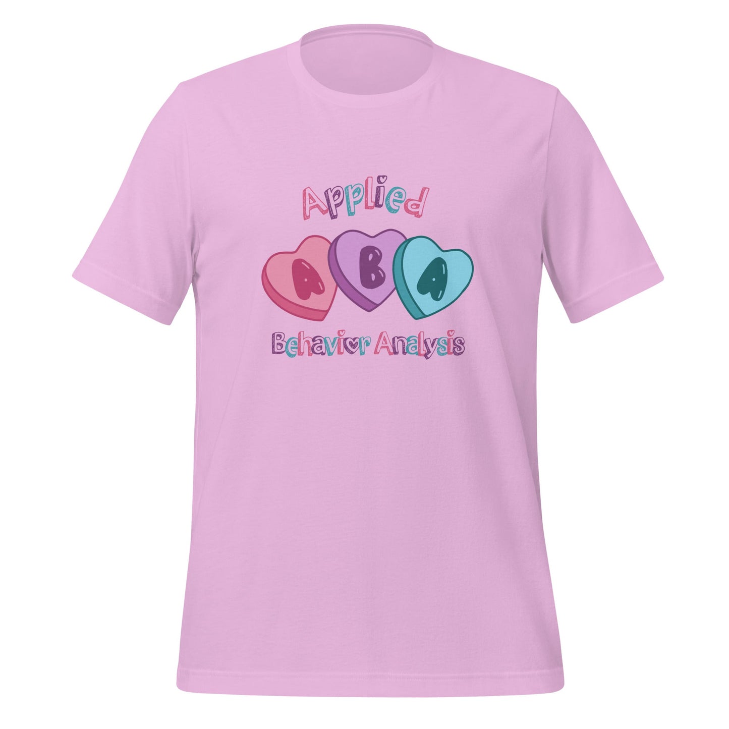 ABA Hearts Valentines Day Tee - Unisex T-Shirt for BCBAs and RBTs Affordable ABA Materials