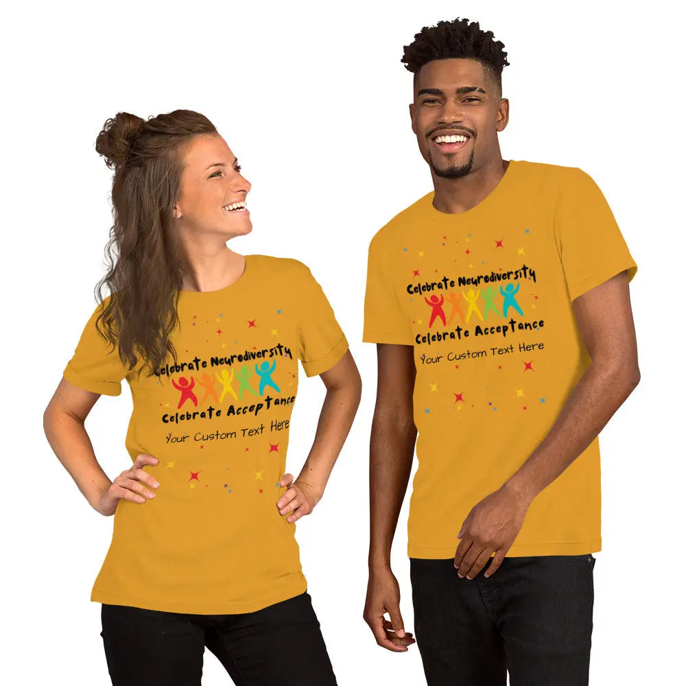 Celebrate Neurodiversity with this Personalized unisex Shirt Walking for Autism Acceptance and Awareness Affordable ABA Materials