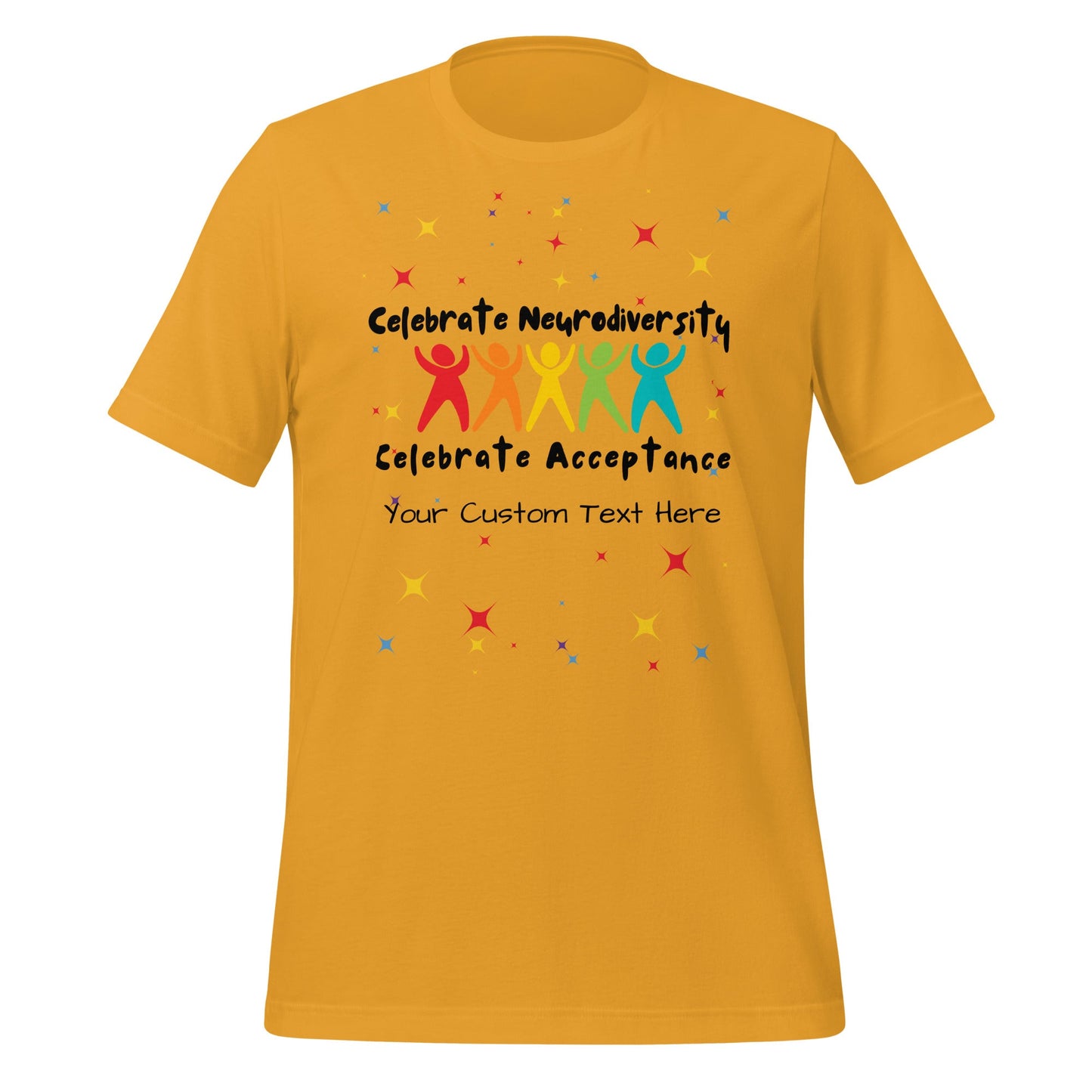 Autism Team Walk Shirt Unisex Design-Custom Neurodiversity Acceptance Tee for Adults Affordable ABA Materials