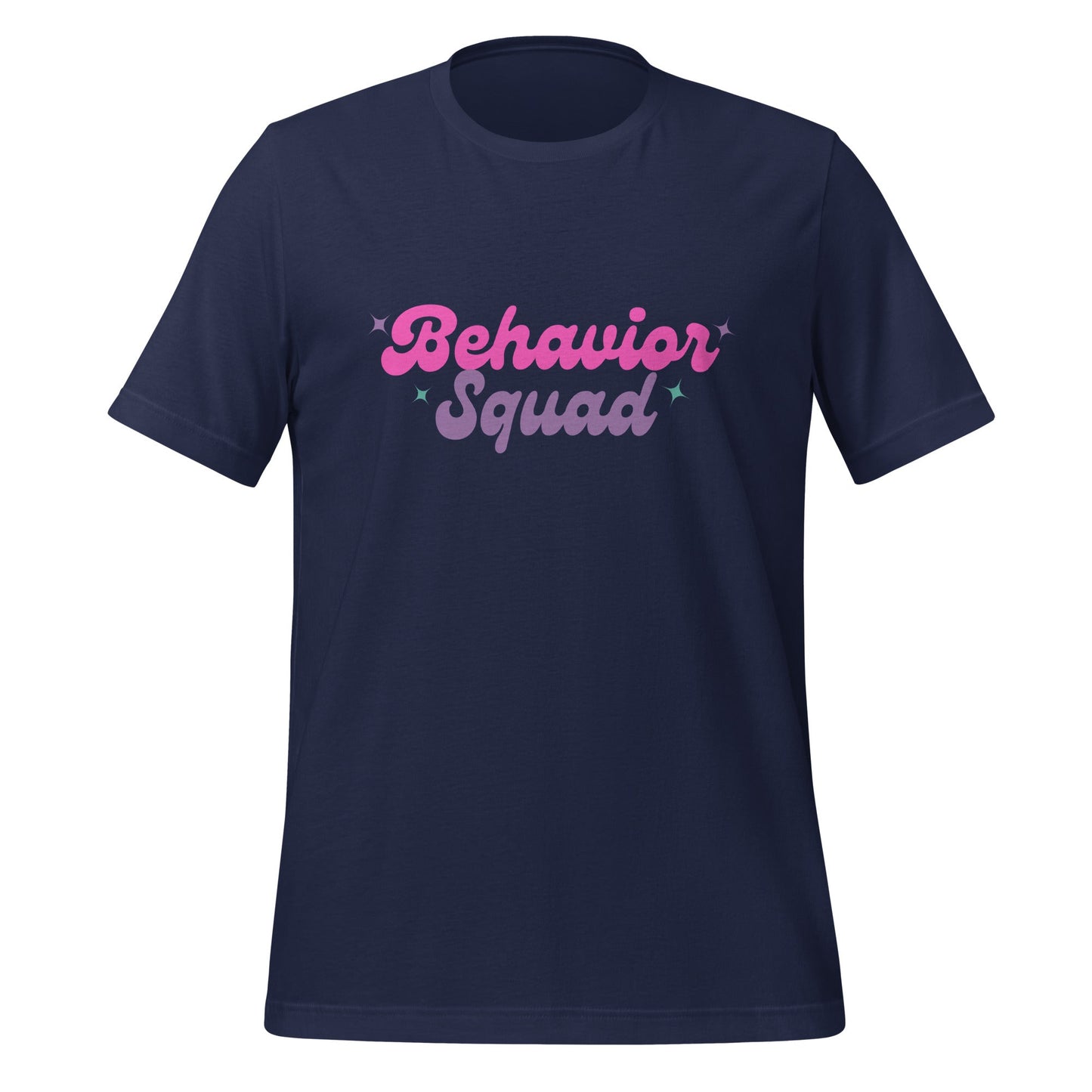 Behavior Squad ABA Team T-Shirt - Customizable Name Option Unisex Fit Affordable ABA Materials