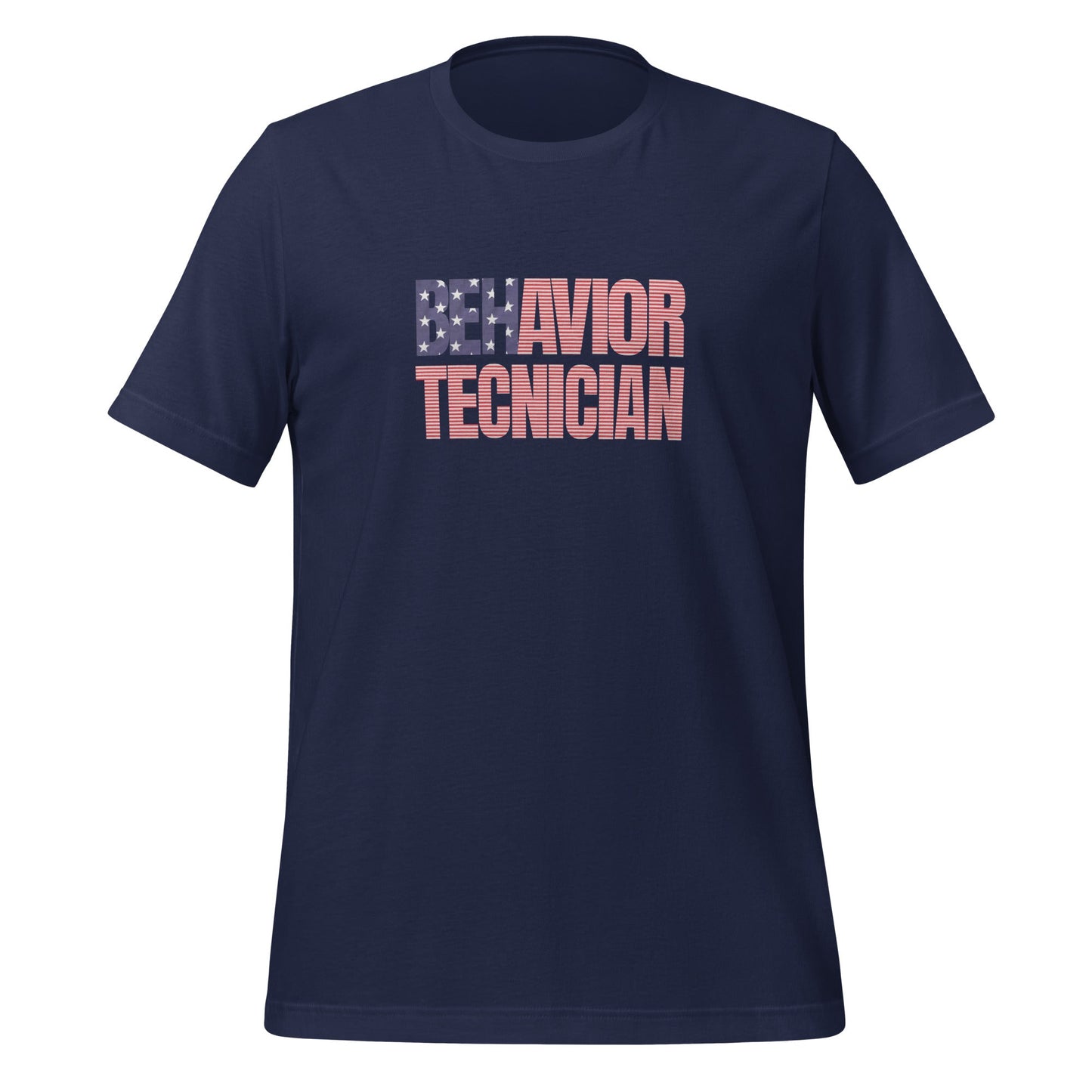 Patriotic Shirt for Behavior Technician-American Flag Inspired Shirt Affordable ABA Materials