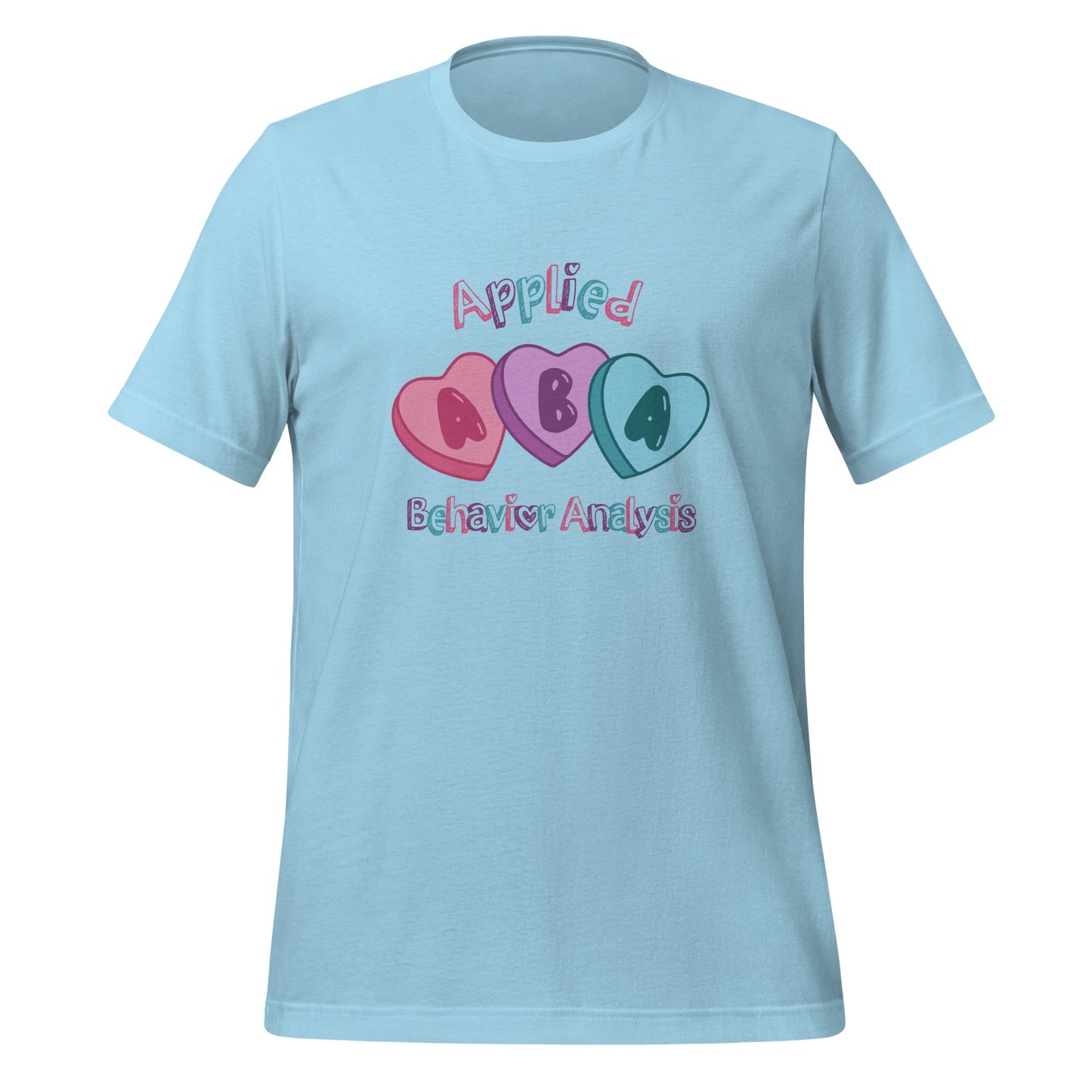 ABA Hearts Valentines Day Tee - Unisex T-Shirt for BCBAs and RBTs Affordable ABA Materials
