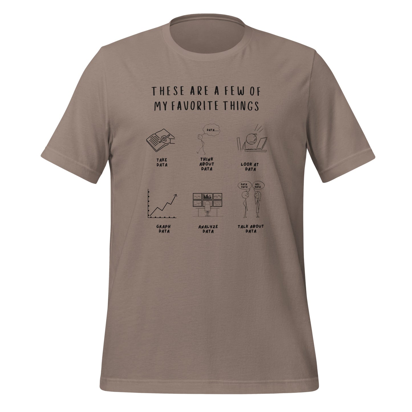 Funny ABA Shirt -Data T-Shirt Featuring My Favorite Things Affordable ABA Materials