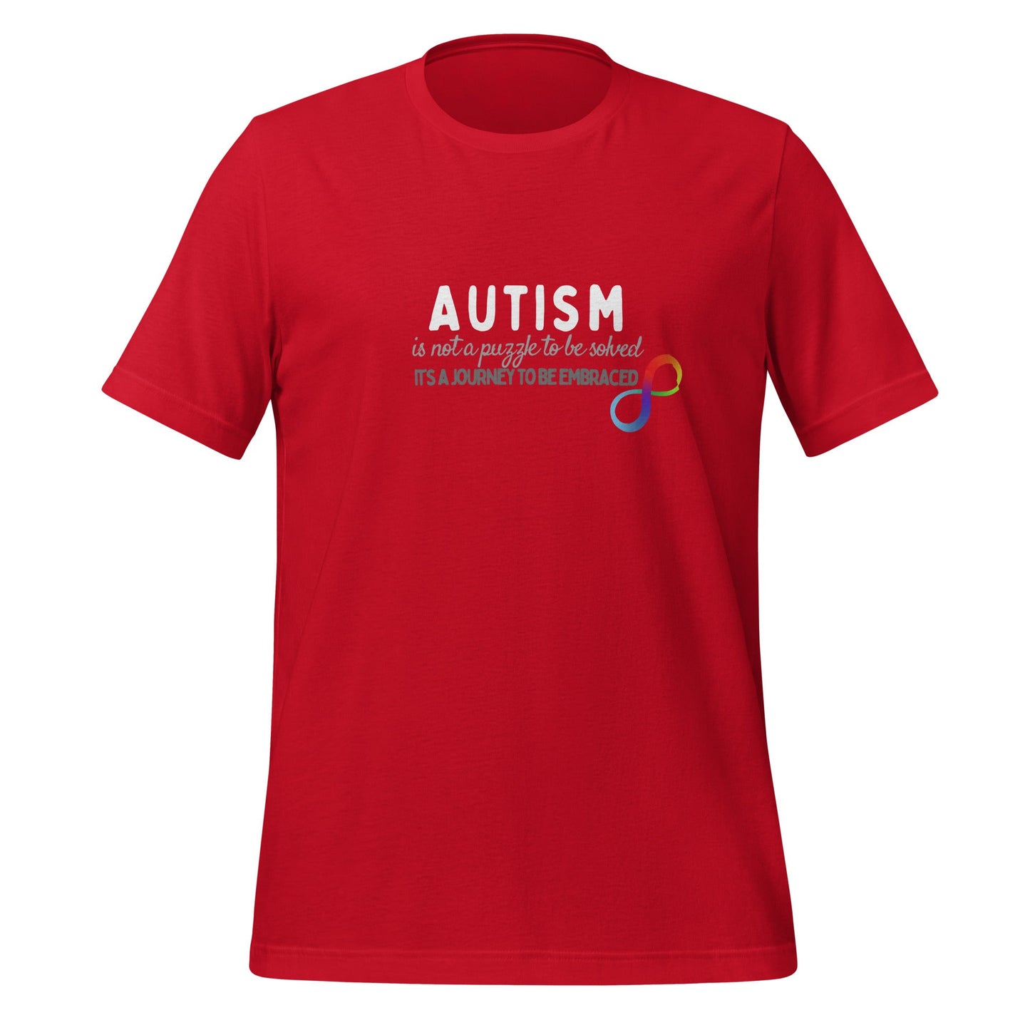 Autism Acceptance Shirt-Unisex Tee with Inspiring Message Affordable ABA Materials