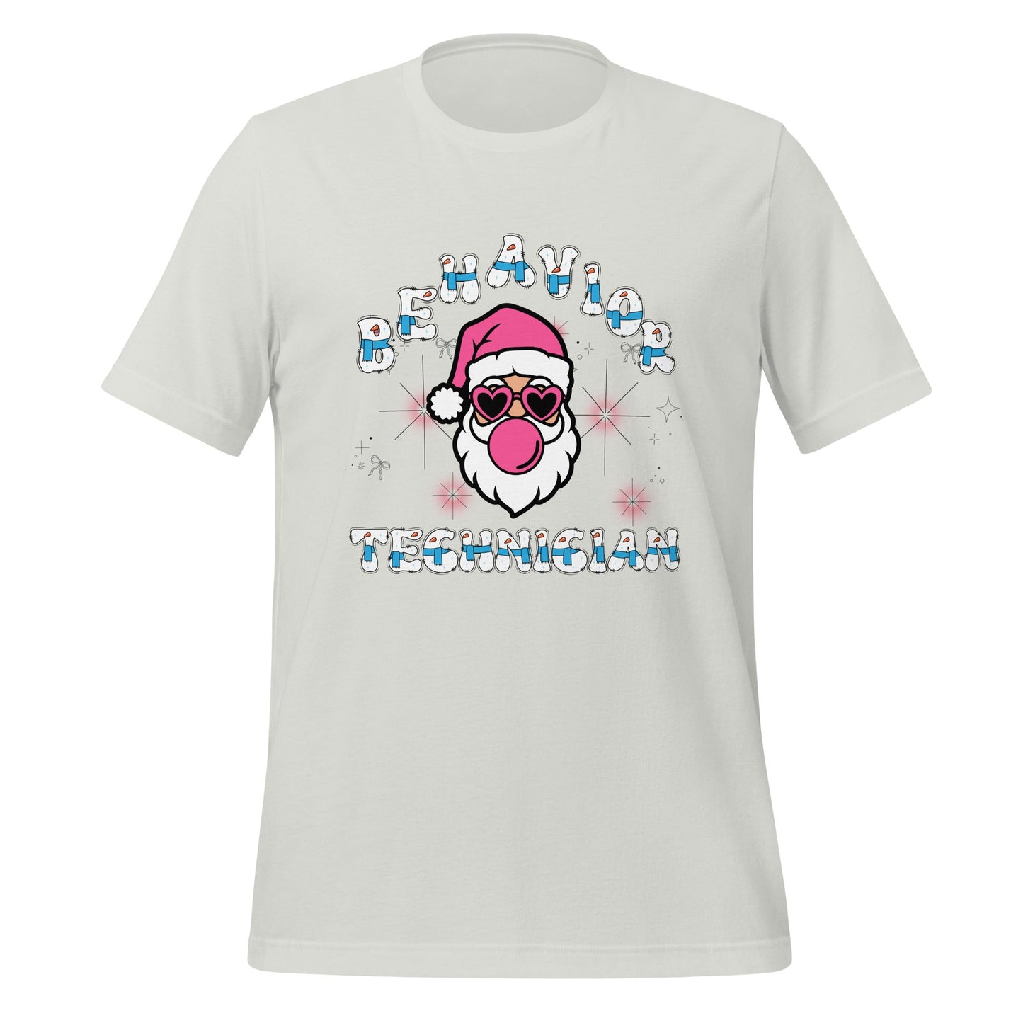 Funny Behavior Technician Christmas Santa Tee Unisex t-shirt Affordable ABA Materials