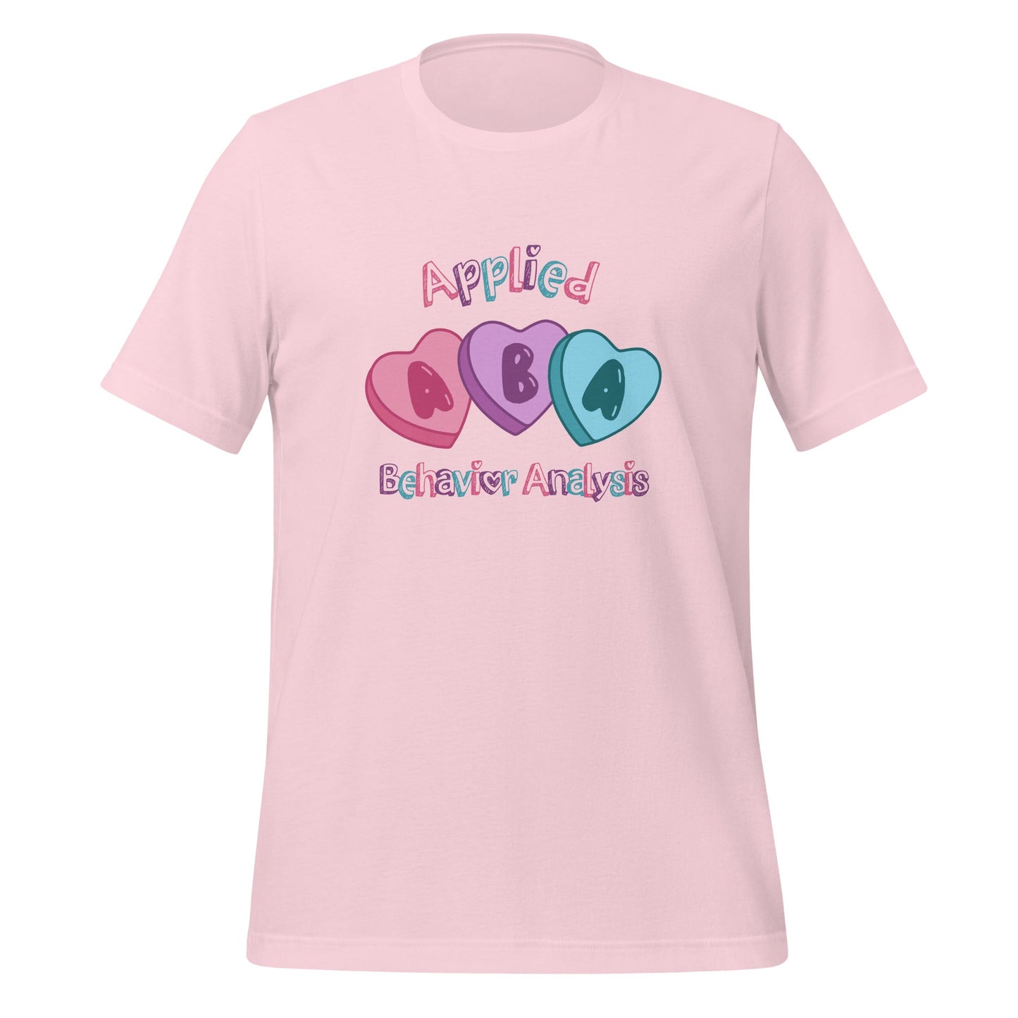 ABA Hearts Valentines Day Tee - Unisex T-Shirt for BCBAs and RBTs Affordable ABA Materials