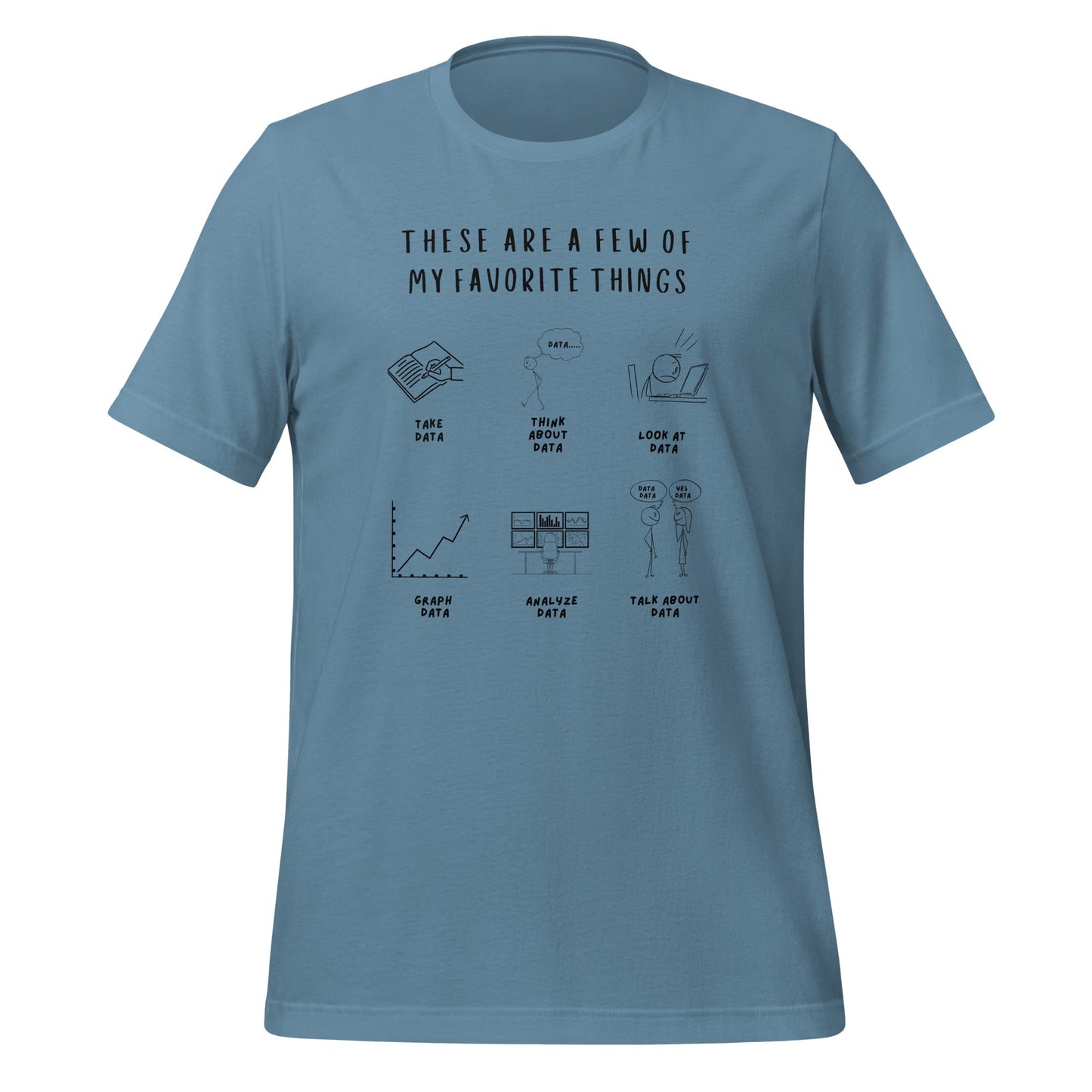 Funny ABA Shirt -Data T-Shirt Featuring My Favorite Things Affordable ABA Materials