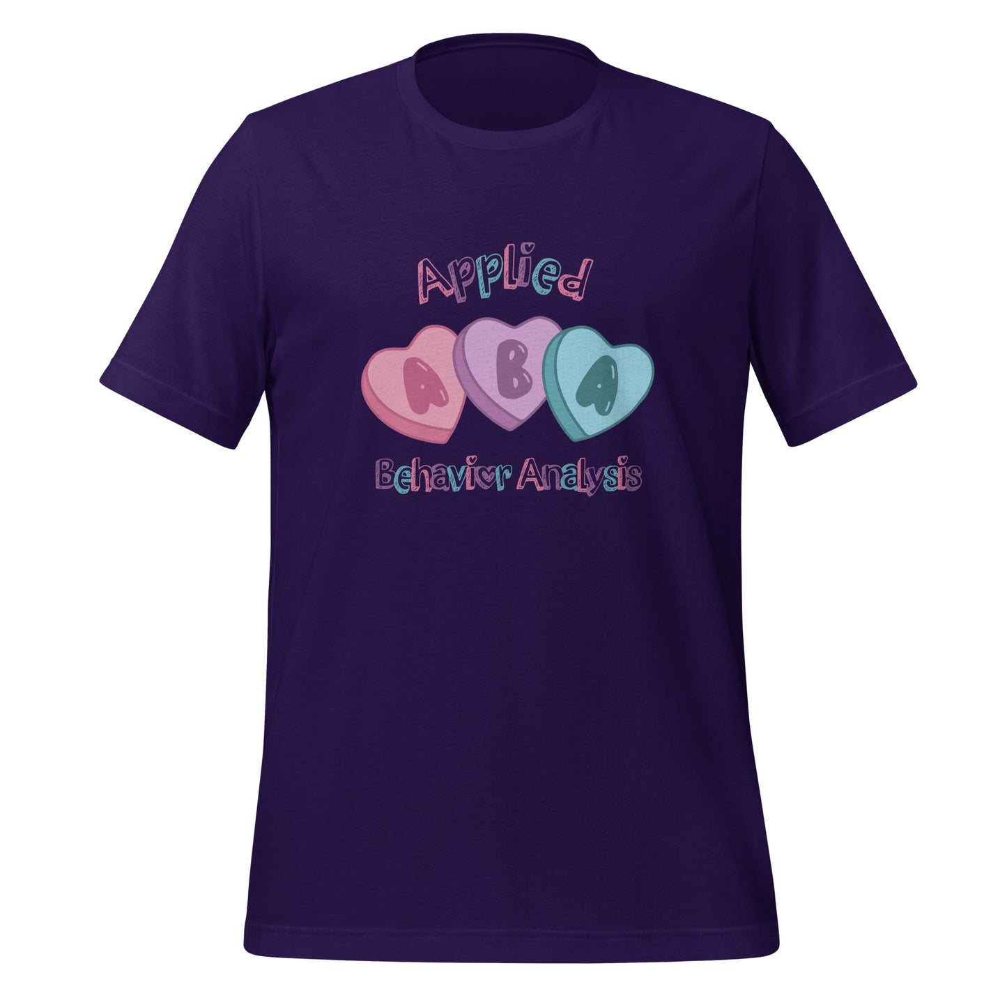 ABA Hearts Valentines Day Tee - Unisex T-Shirt for BCBAs and RBTs Affordable ABA Materials