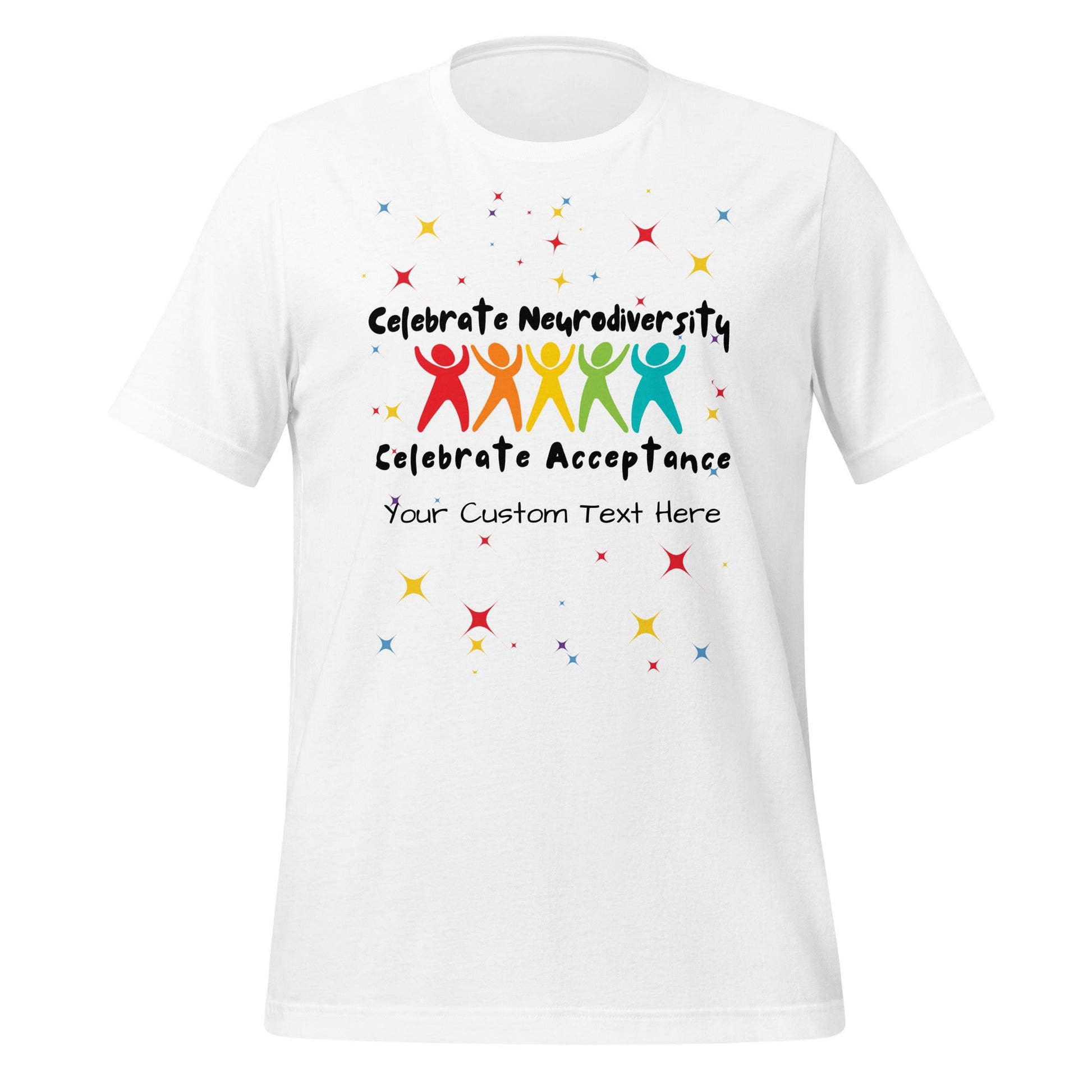 Autism Team Walk Shirt Unisex Design-Custom Neurodiversity Acceptance Tee for Adults Affordable ABA Materials