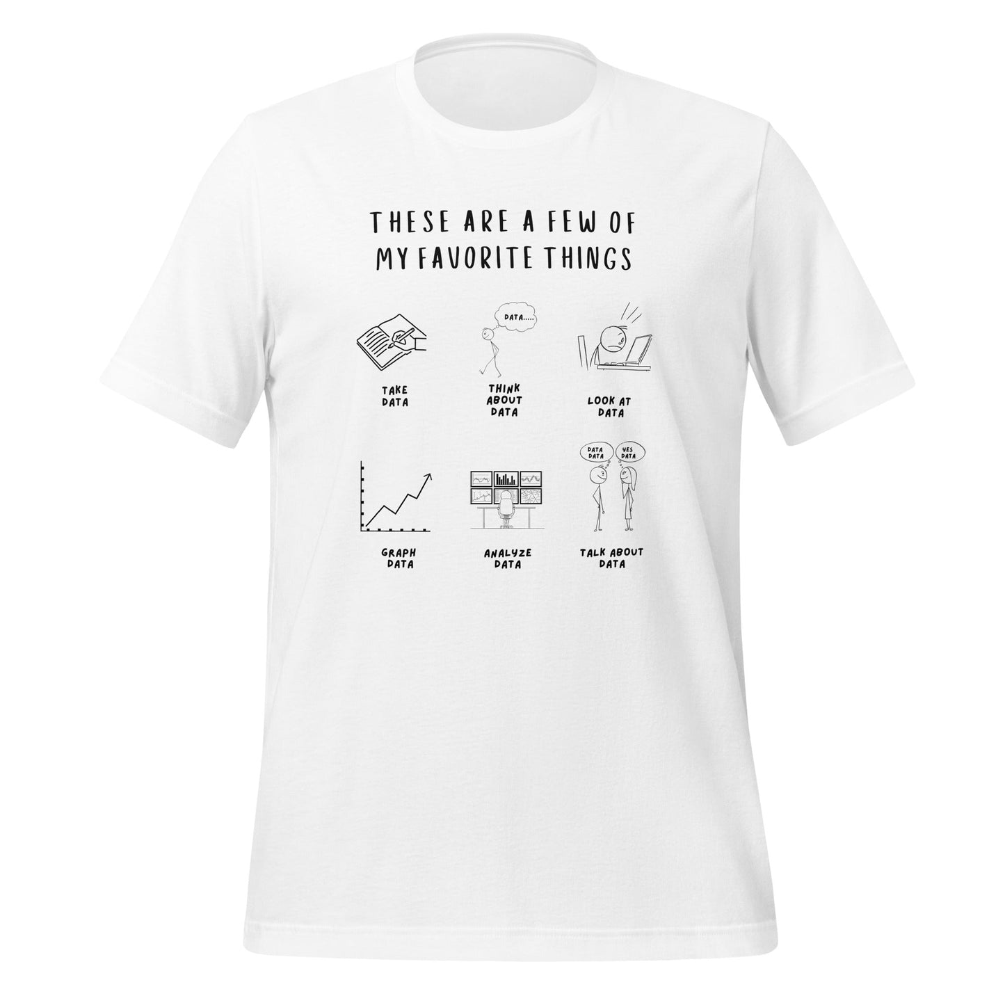 Funny ABA Shirt -Data T-Shirt Featuring My Favorite Things Affordable ABA Materials