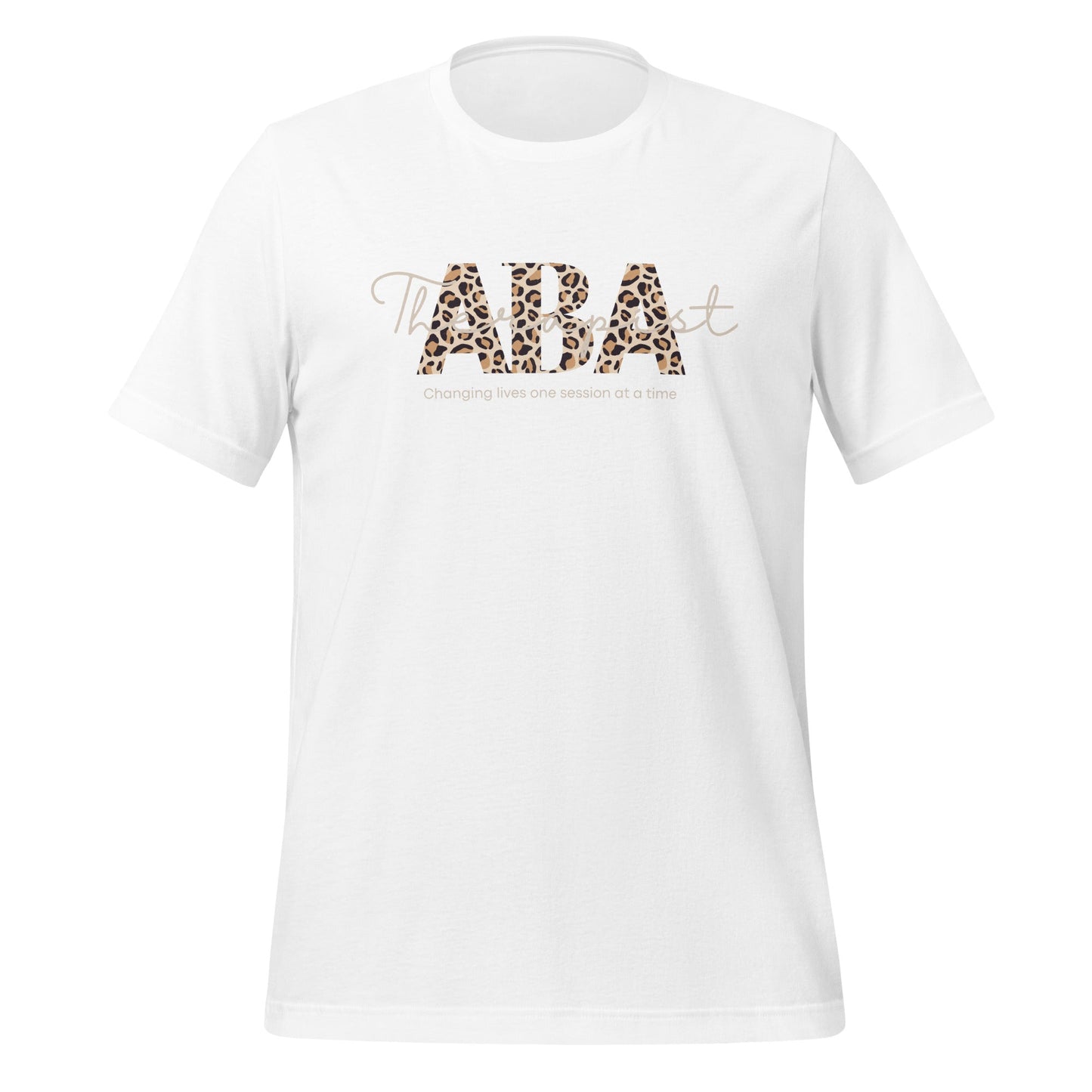 ABA Therapist Shirt- Making a Difference with Every Session Behavior Tech T-Shirt Affordable ABA Materials