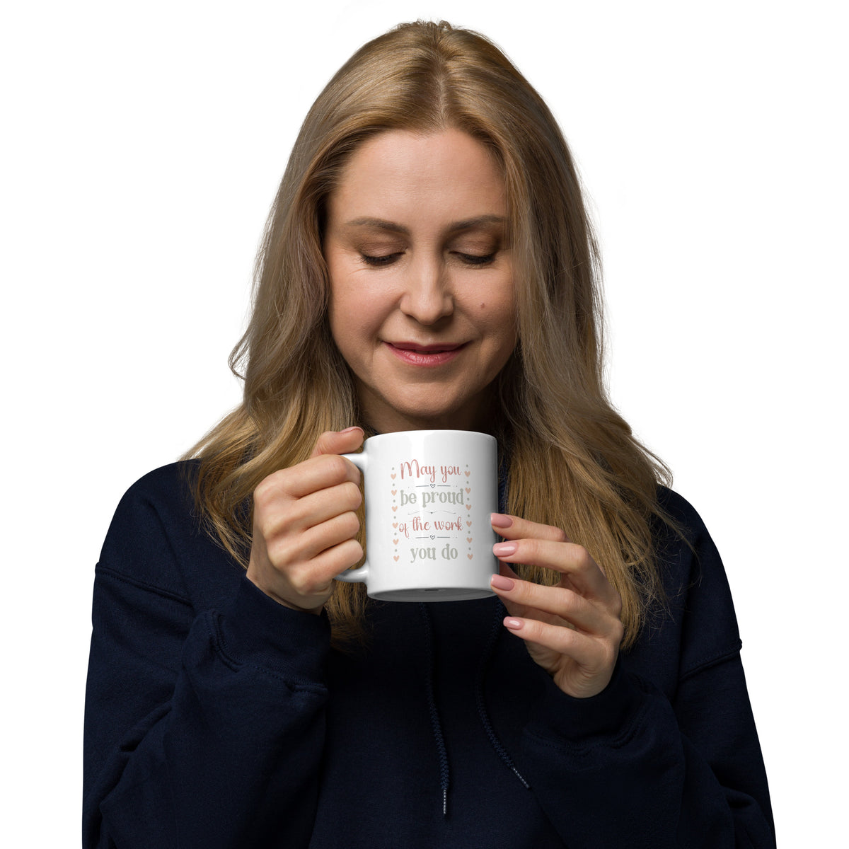 Personalized Ceramic Mug - "Proud of the Work You Do" Message for ABA Professional, Therapist, or Teacher Affordable ABA Materials