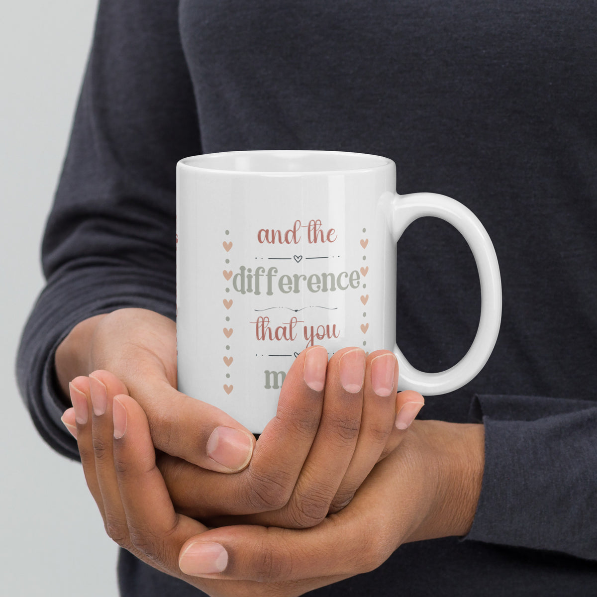 Personalized Ceramic Mug - "Proud of the Work You Do" Message for ABA Professional, Therapist, or Teacher Affordable ABA Materials